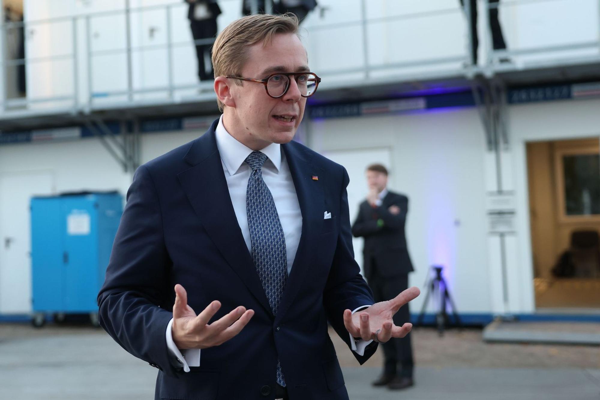 Philipp Amthor ist überzeugt: „Es geht für die CDU ums Ganze.“ (Bild: 2026 Getty Images/Maja Hitij)