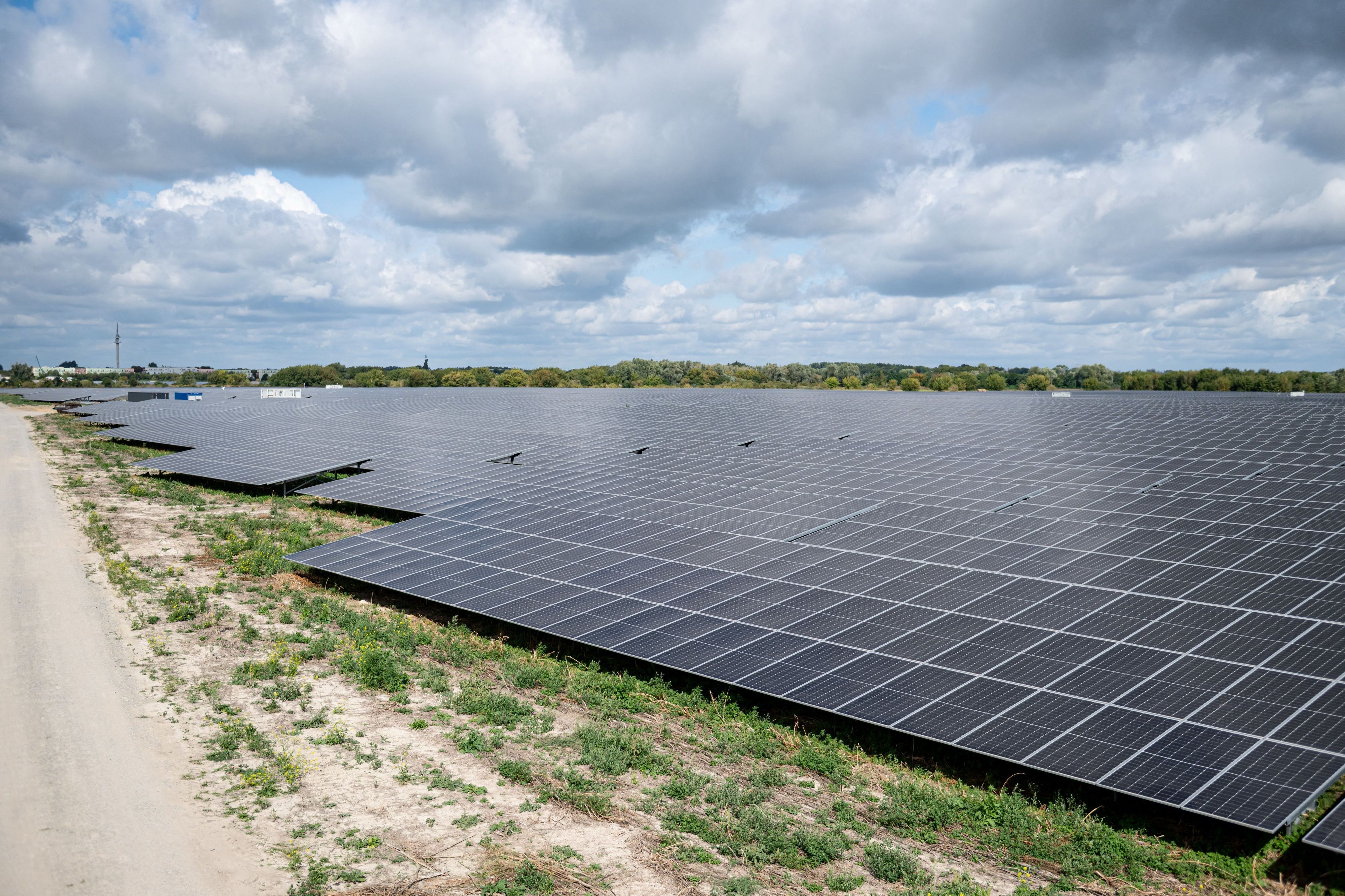 Auf zusammen 16 Hektar Land möchte die Firma Enerparc in Nümbrecht zwei Freiflächen-PV-Anlagen errichten.