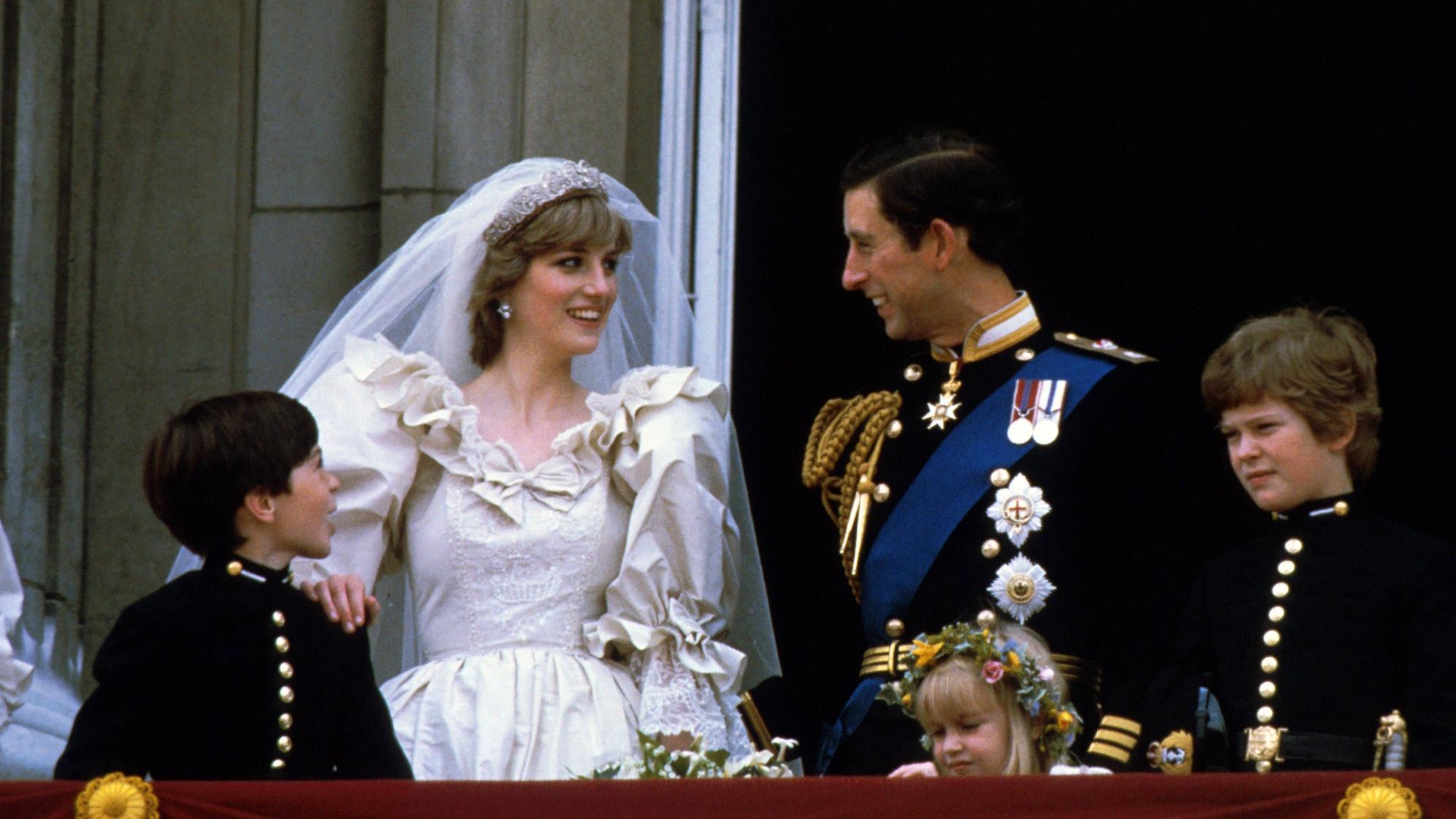 Die Hochzeit von Diana und Prinz Charles ging 1981 über die Bühne