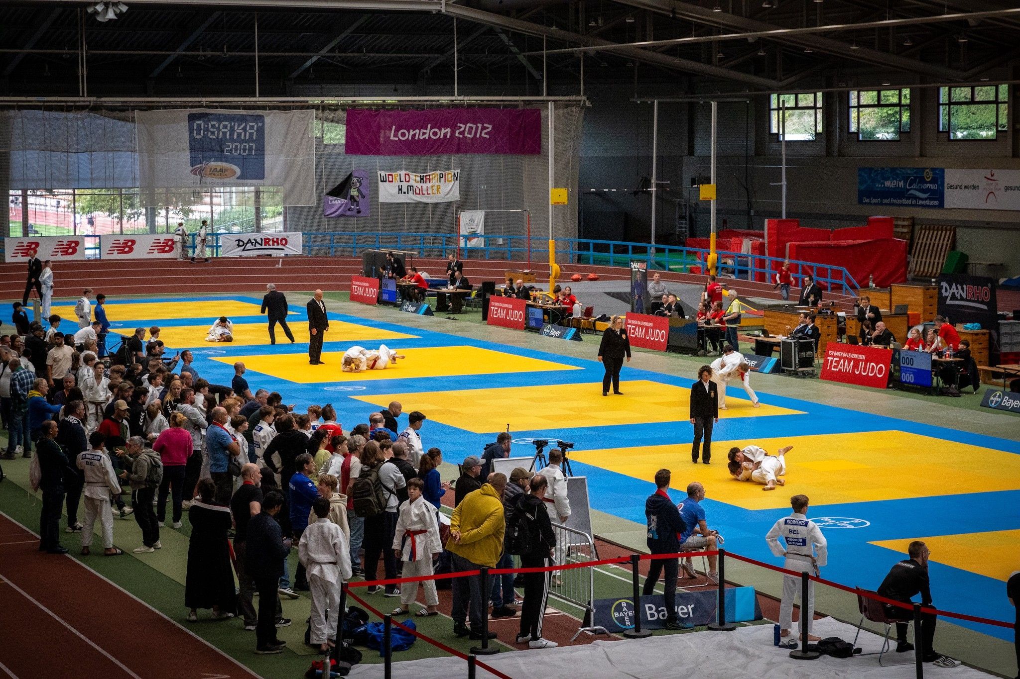 Judo-Nachwuchs aus dem In- und Ausland trifft sich beim Internationalen Bayer Judo Cup in Leverkusen.