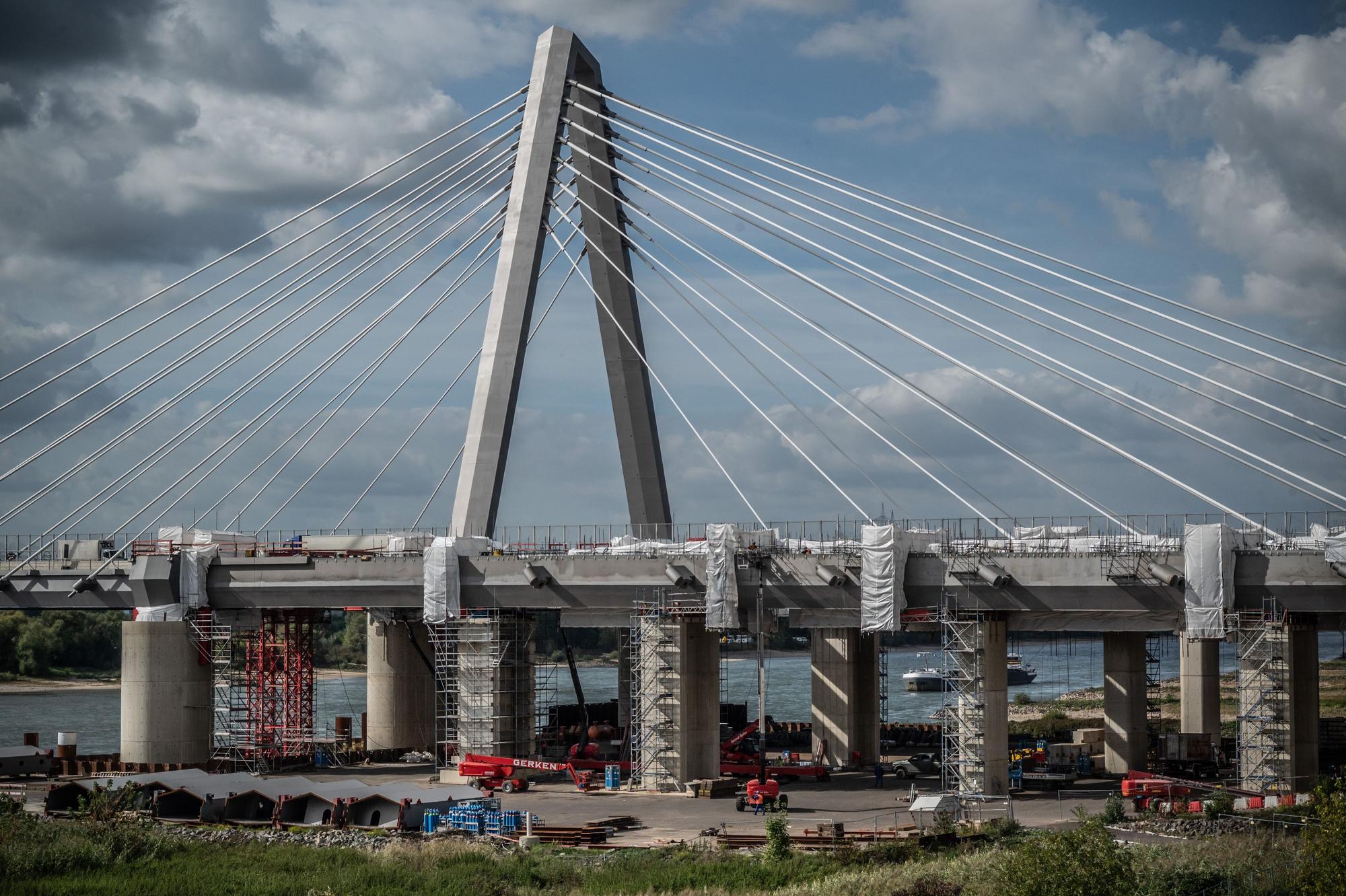 Autobahnbaustelle Leverkusener Brücke Bild: Ralf Krieger