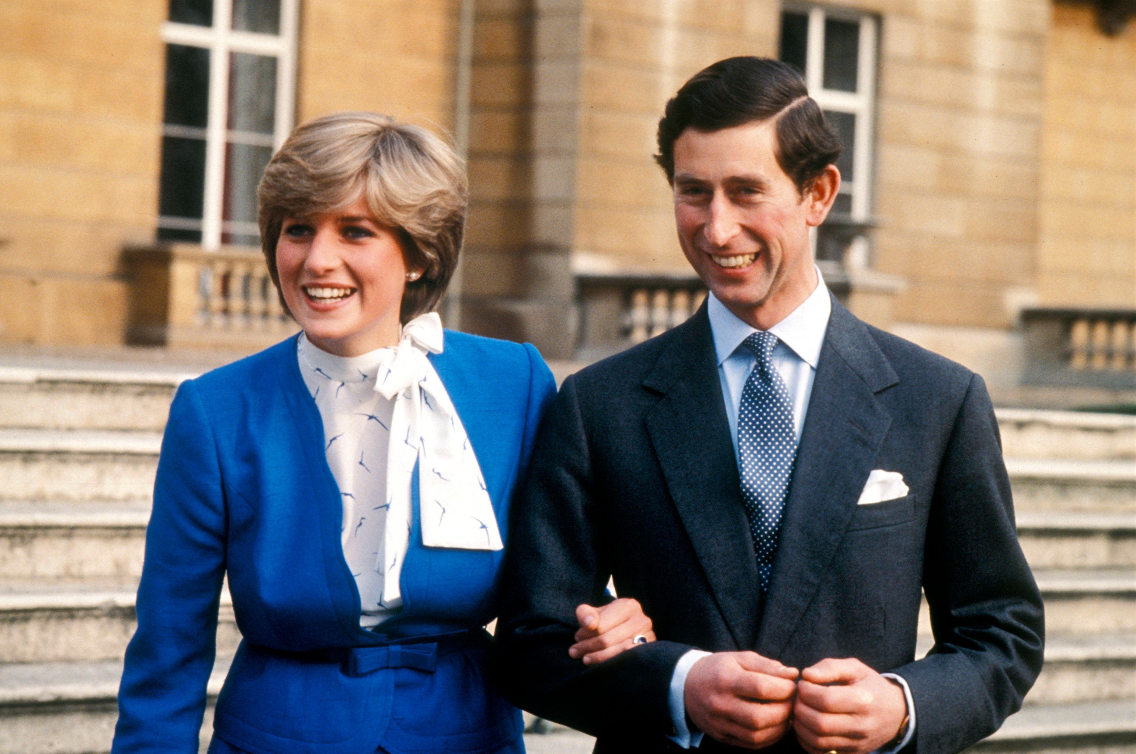 König Charles, damals noch Prinz, mit seiner ersten Frau Lady Diana.
