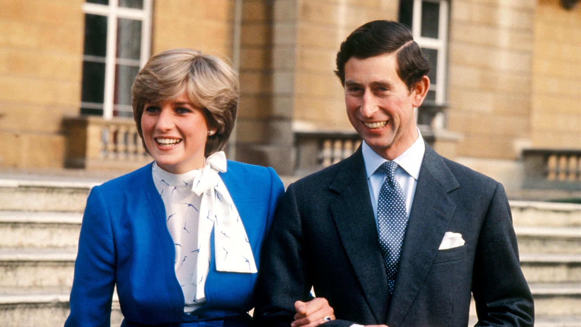König Charles, damals noch Prinz, mit seiner ersten Frau Lady Diana.