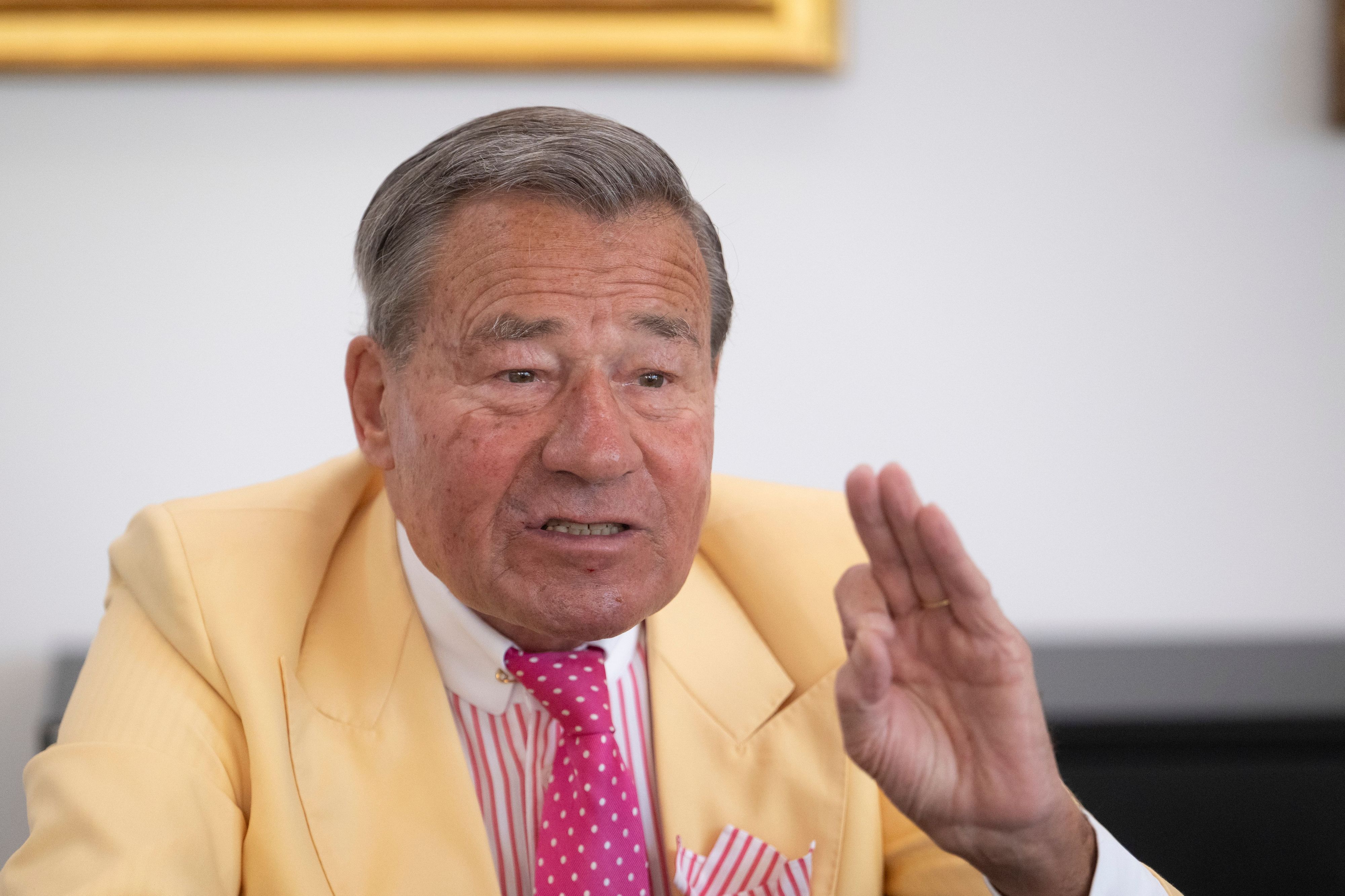 Wolfgang Grupp, ehemaliger Chef des Bekleidungsunternehmens Trigema.