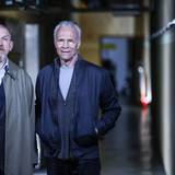 Köln: Die „Tatort“-Kommissare Max Ballauf (r:, Klaus J. Behrendt) und Freddy Schenk (l., Dietmar Bär)