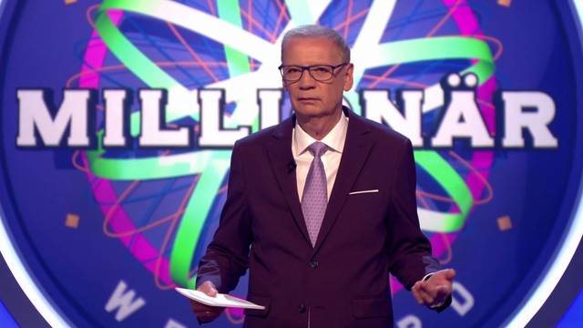 Als „völlig unlösbar“ bezeichnete Günther Jauch eine Auswahlfrage bei „Wer wird Millionär?“. Immerhin: Im zweiten Anlauf klappte es. (Bild: RTL)