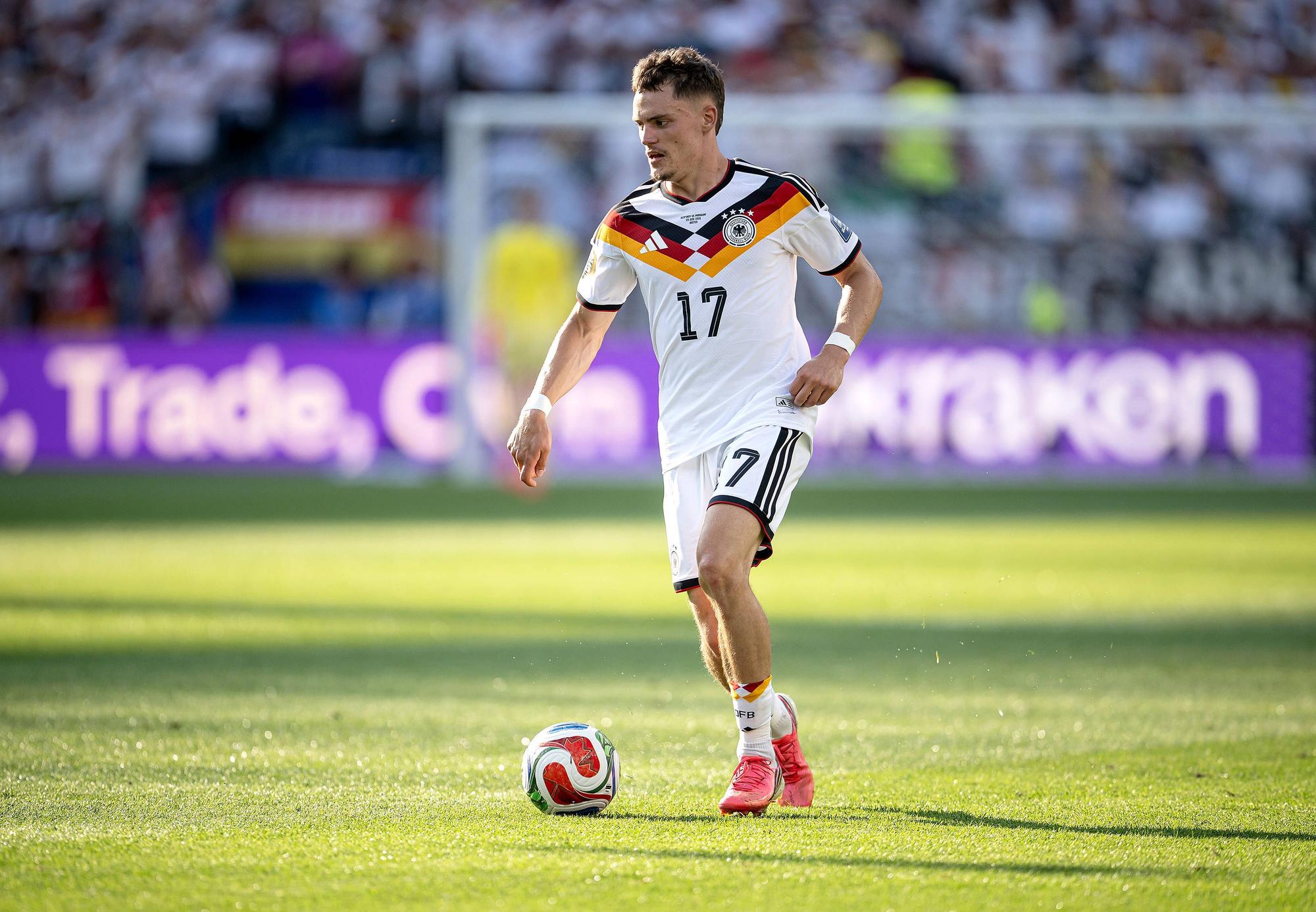 Fussball FIFA WM 2026 Sechzehntelfinale in Boston Deutschland - Paraguay 29.06.2026 Florian Wirtz Deutschland *** Soccer: 2026 FIFA World Cup Round of 32 in Boston: Germany vs. Paraguay, June 29, 2026, Florian Wirtz, Germany