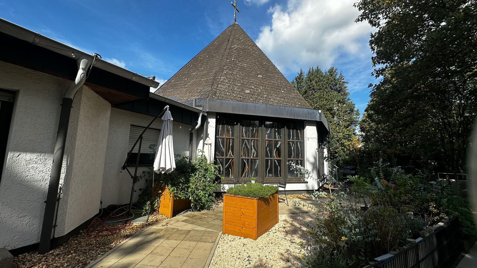Der Garten gehört zur Thomas-Begegnungsstätte in Meschenich.