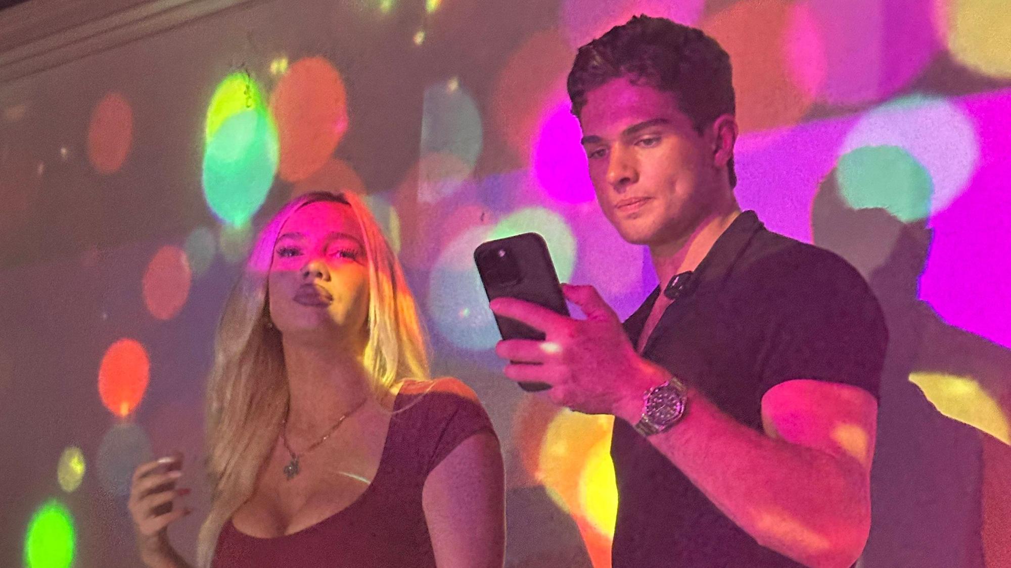 Influencer Braden Peters aka Clavicular auf einer Party.