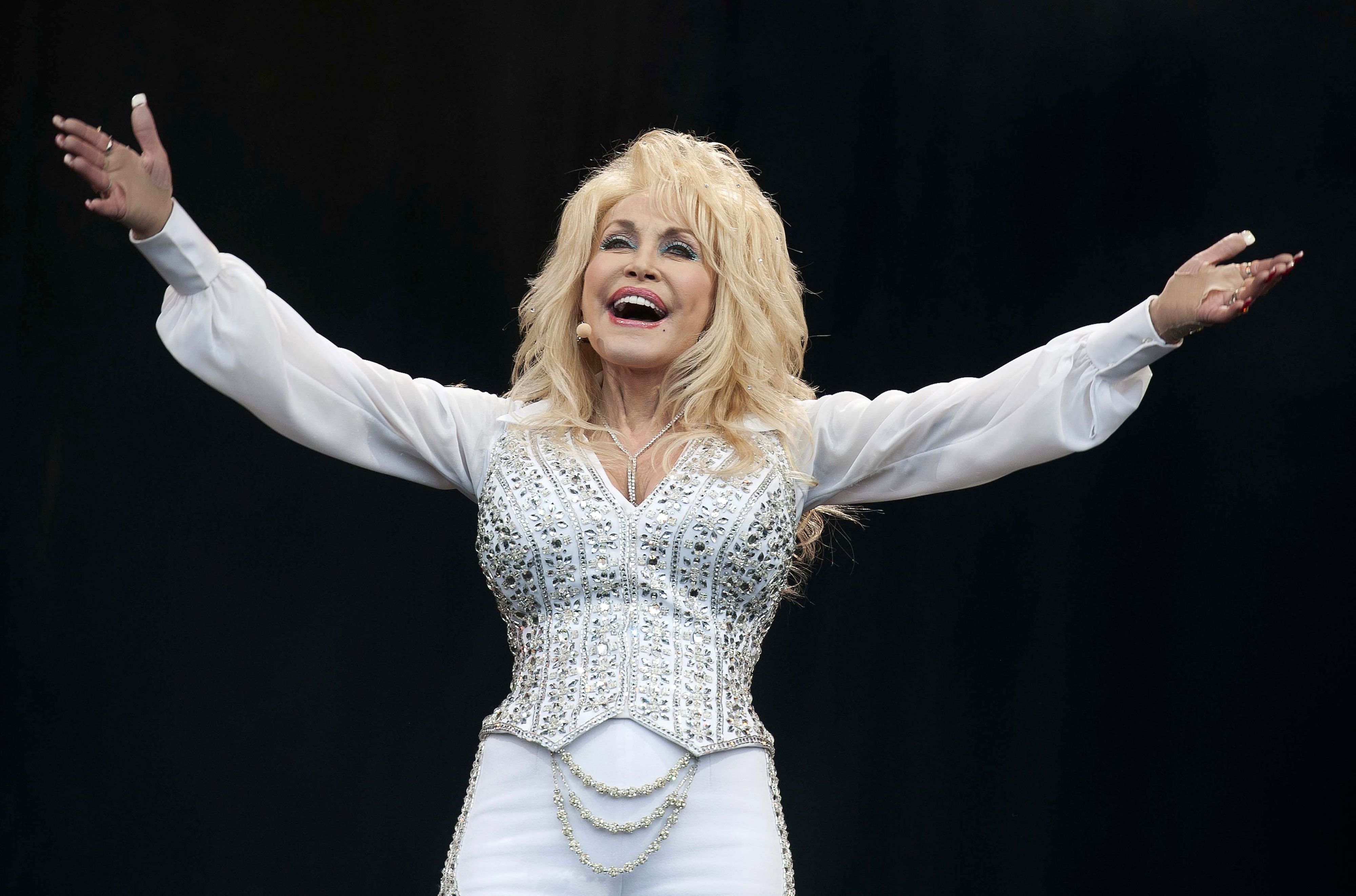 Dolly Parton auf der Bühne