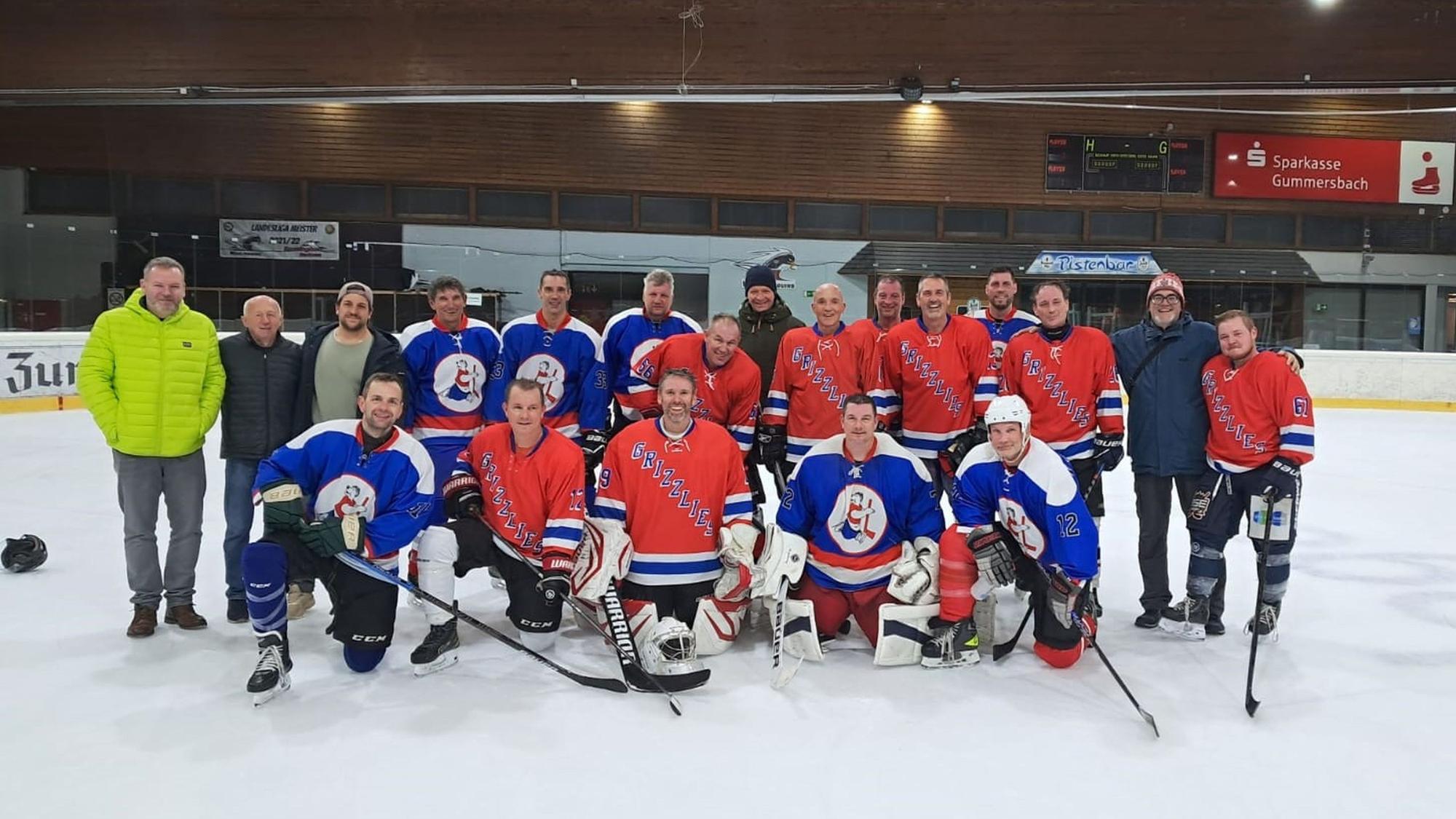 Gruppenfoto der Grizzlies.