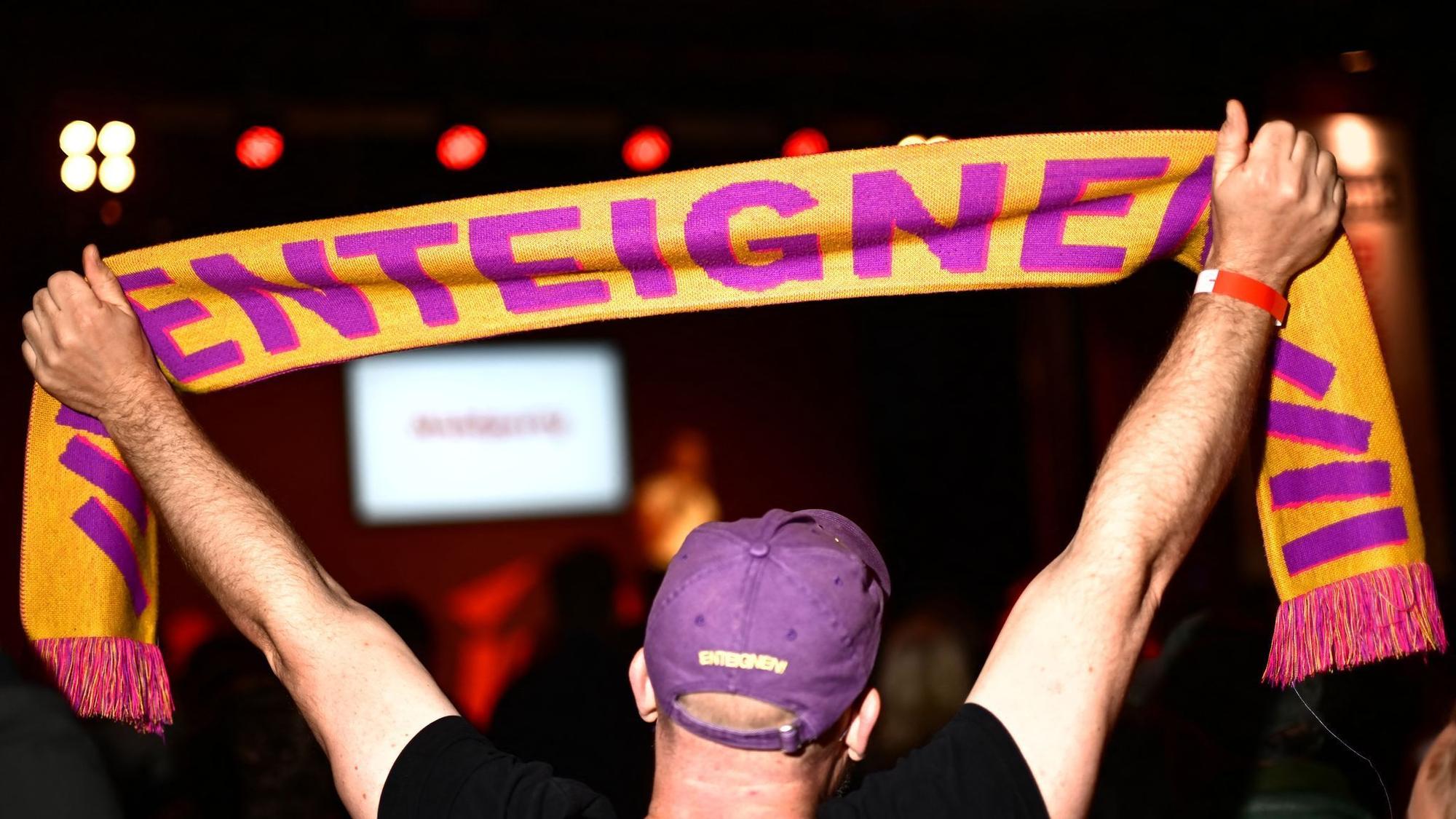 Abgeordnetenhaus-Wahl Berlin - Wahlparty Die Linke