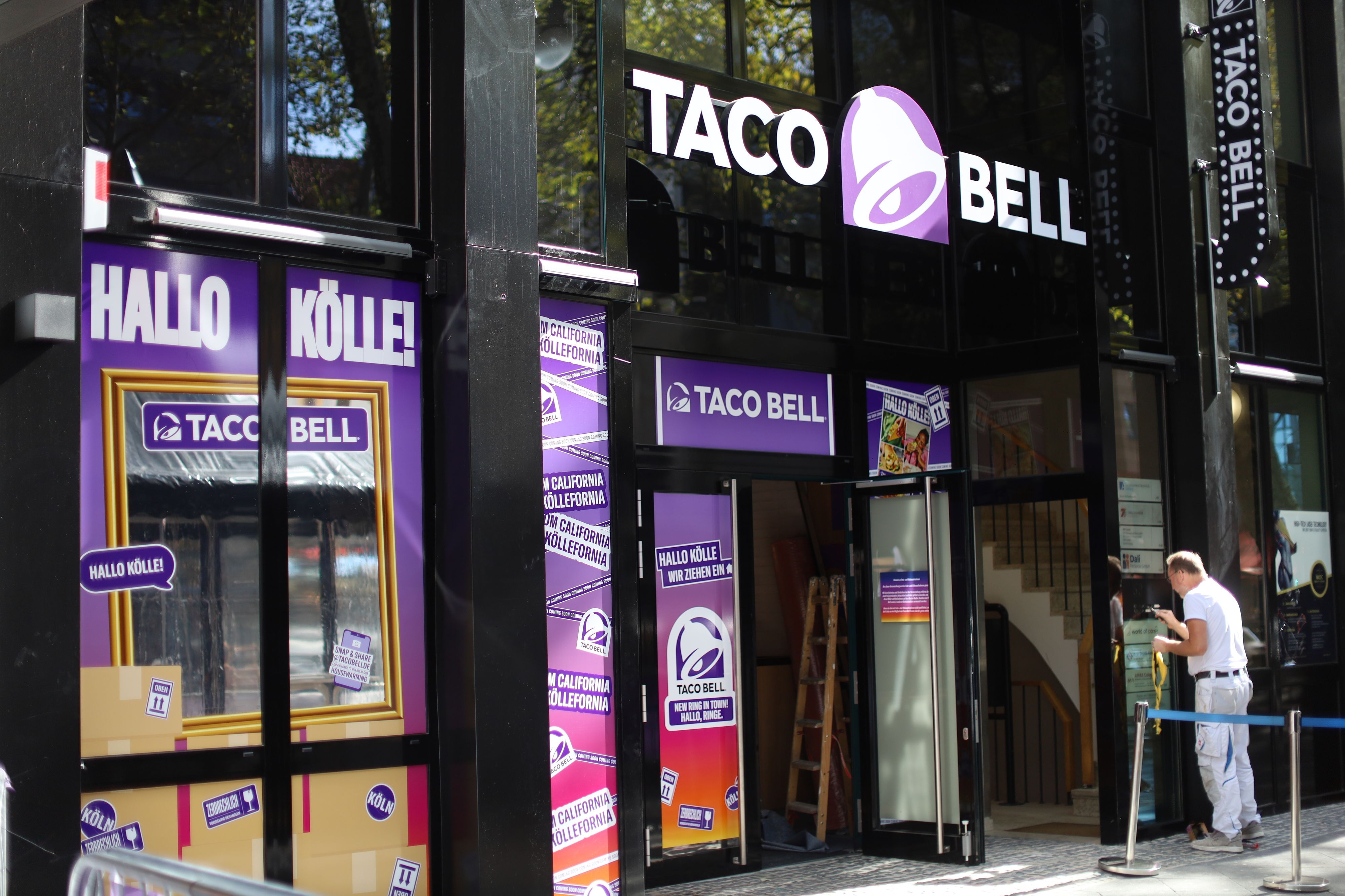 So sah das Taco-Bell-Restaurant auf dem Hohenzollernring in Köln am 23. September aus.