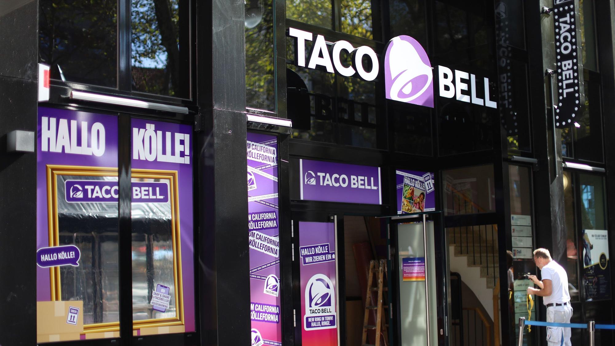 So sah das Taco-Bell-Restaurant auf dem Hohenzollernring in Köln am 23. September aus.