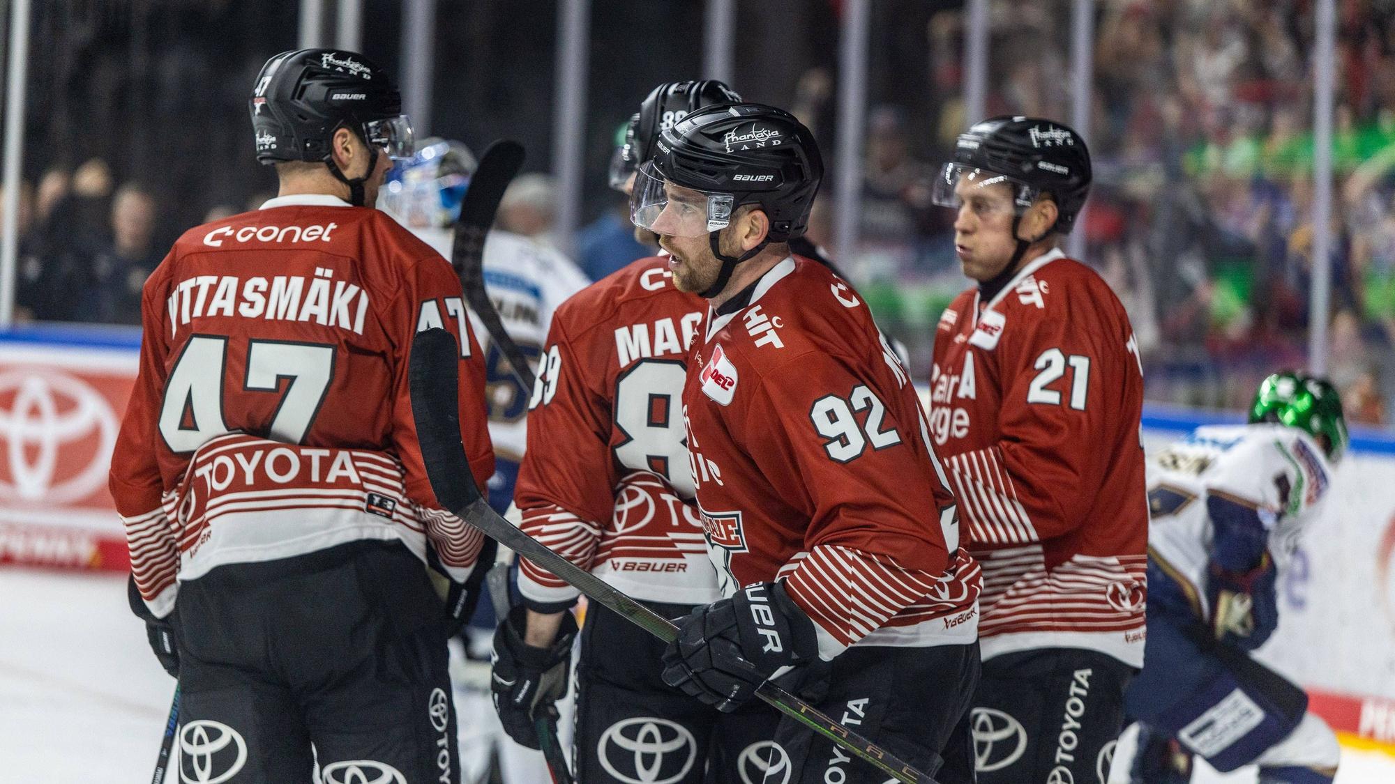 Die Mannschaft der Kölner Haie.