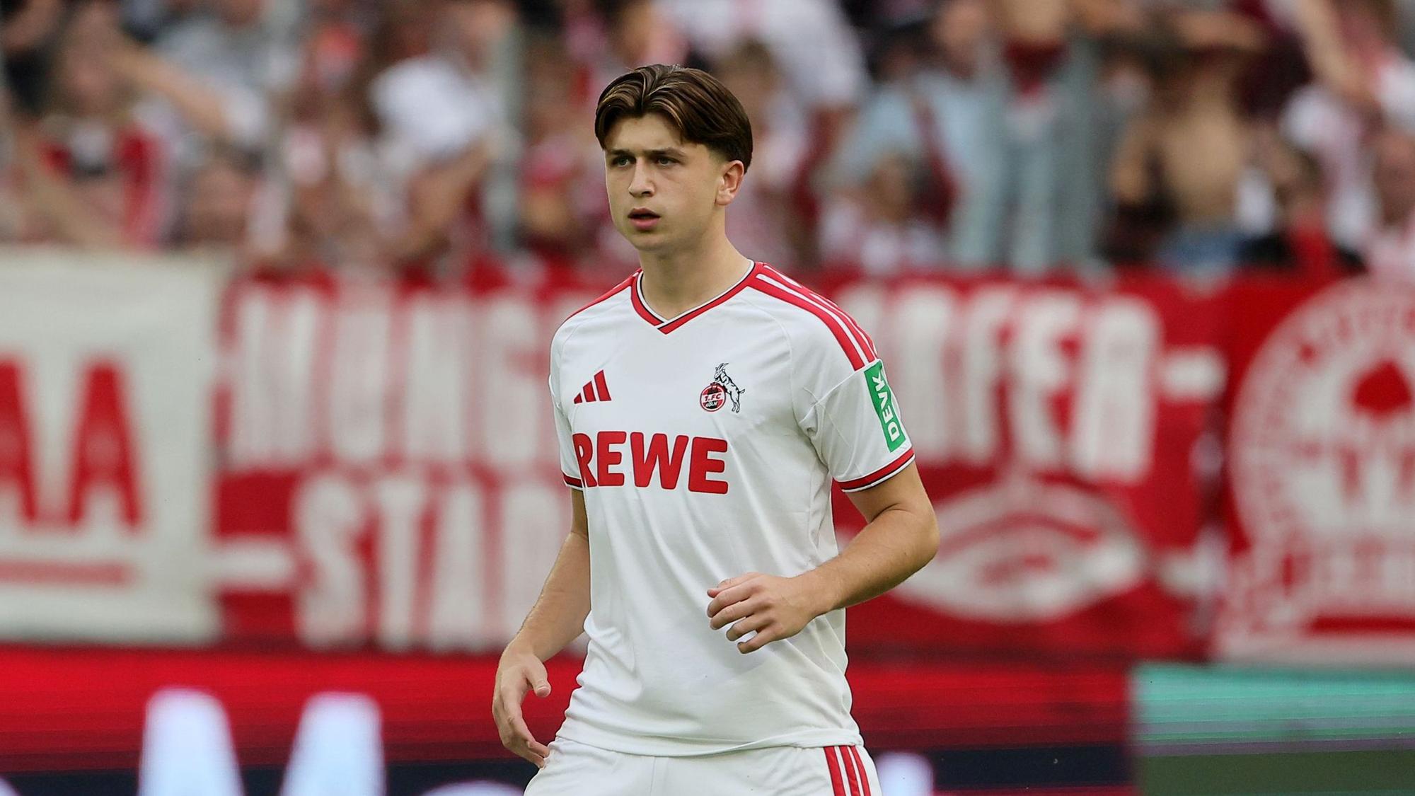 1. FC Köln vs. Werder Bremen, 3. Spieltag, 12.09.2026, 18.30 Uhr, Mikey Moore (1. FC Köln), Bild: Herbert Bucco