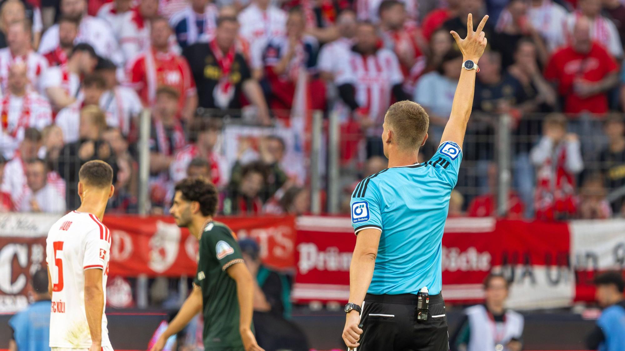 Mein Freund, ich zähl’ bis drei: Florian Exner im Spiel Köln gegen Bremen