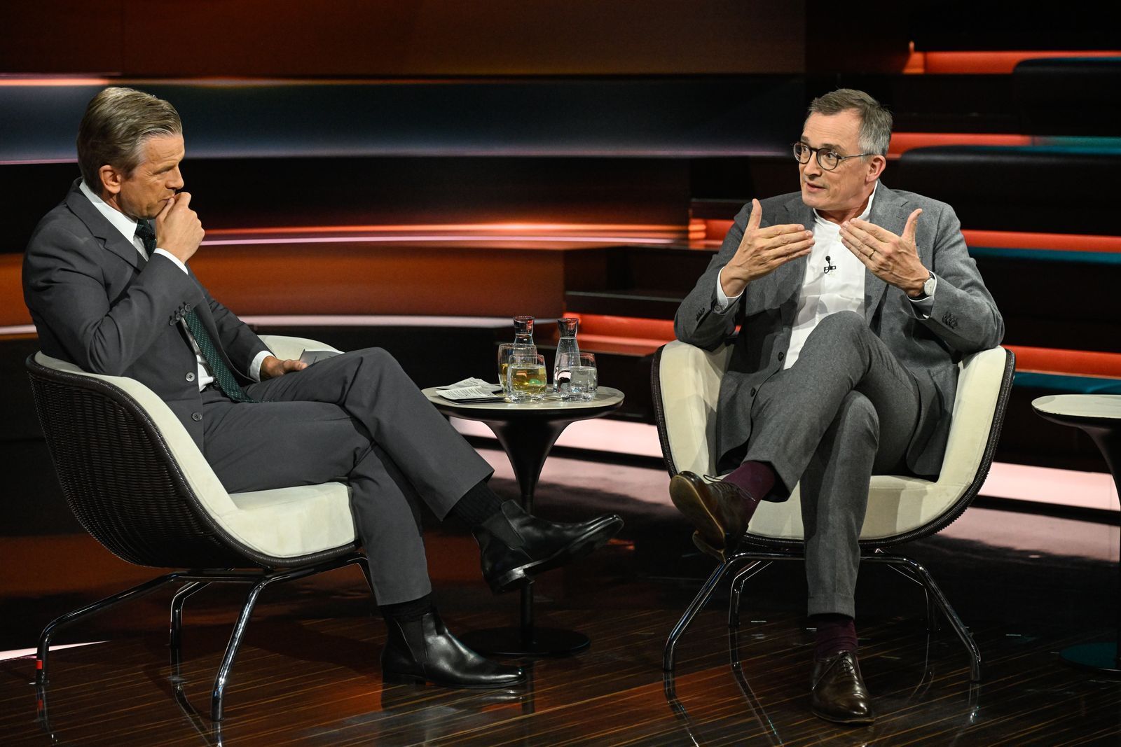 Historiker Andreas Rödder sah die Zukunft der schwarz-roten Koalition kritisch und erklärte, warum eine Minderheitsregierung eine denkbare Alternative sei. (Bild: ZDF / Markus Hertrich)
