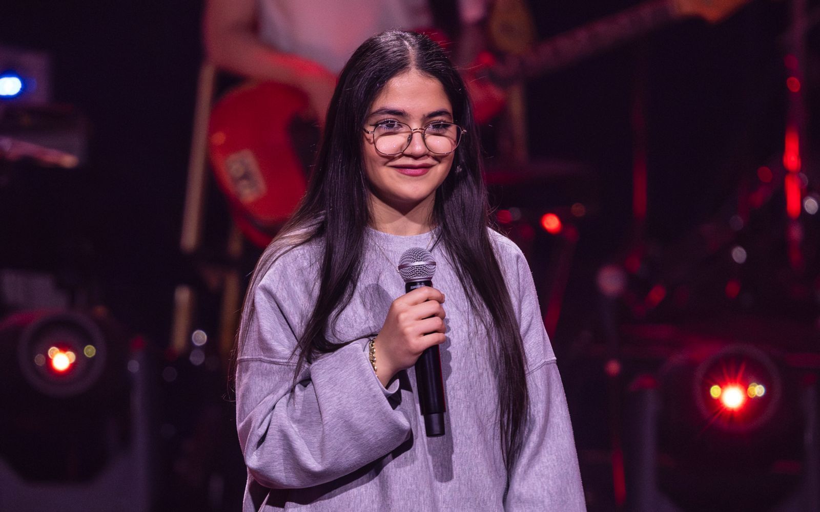Aylin Basar machte bei „The Voice of Germany“ eine Achterbahn der Gefühle durch. (Bild: Joyn / Richard Hübner)