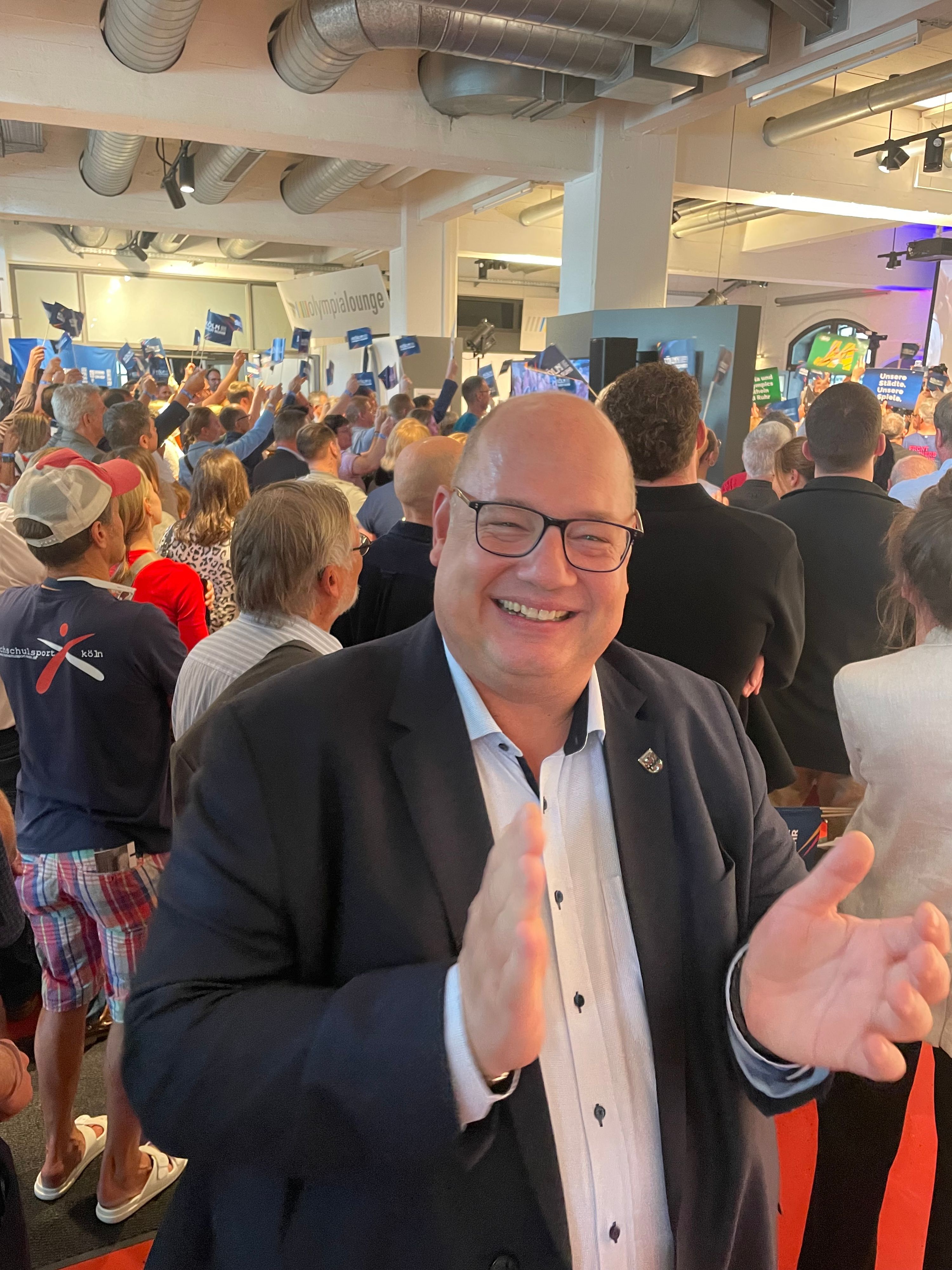 Vor der Verkündung war Stefan Hebbel noch optimistisch.