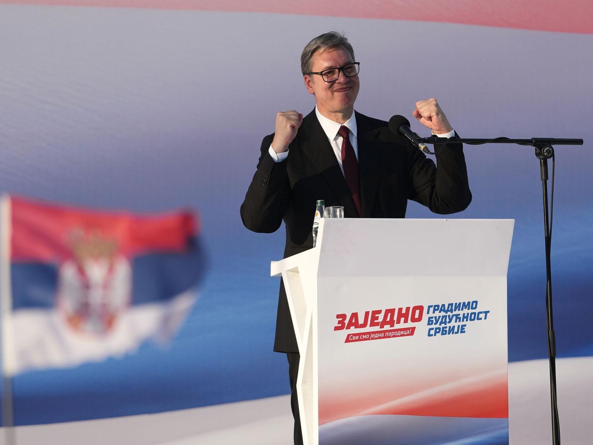 Serbiens Präsident Vucic
