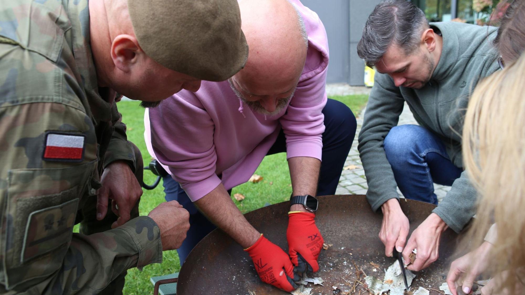 Notfalltraining der polnischen Armee