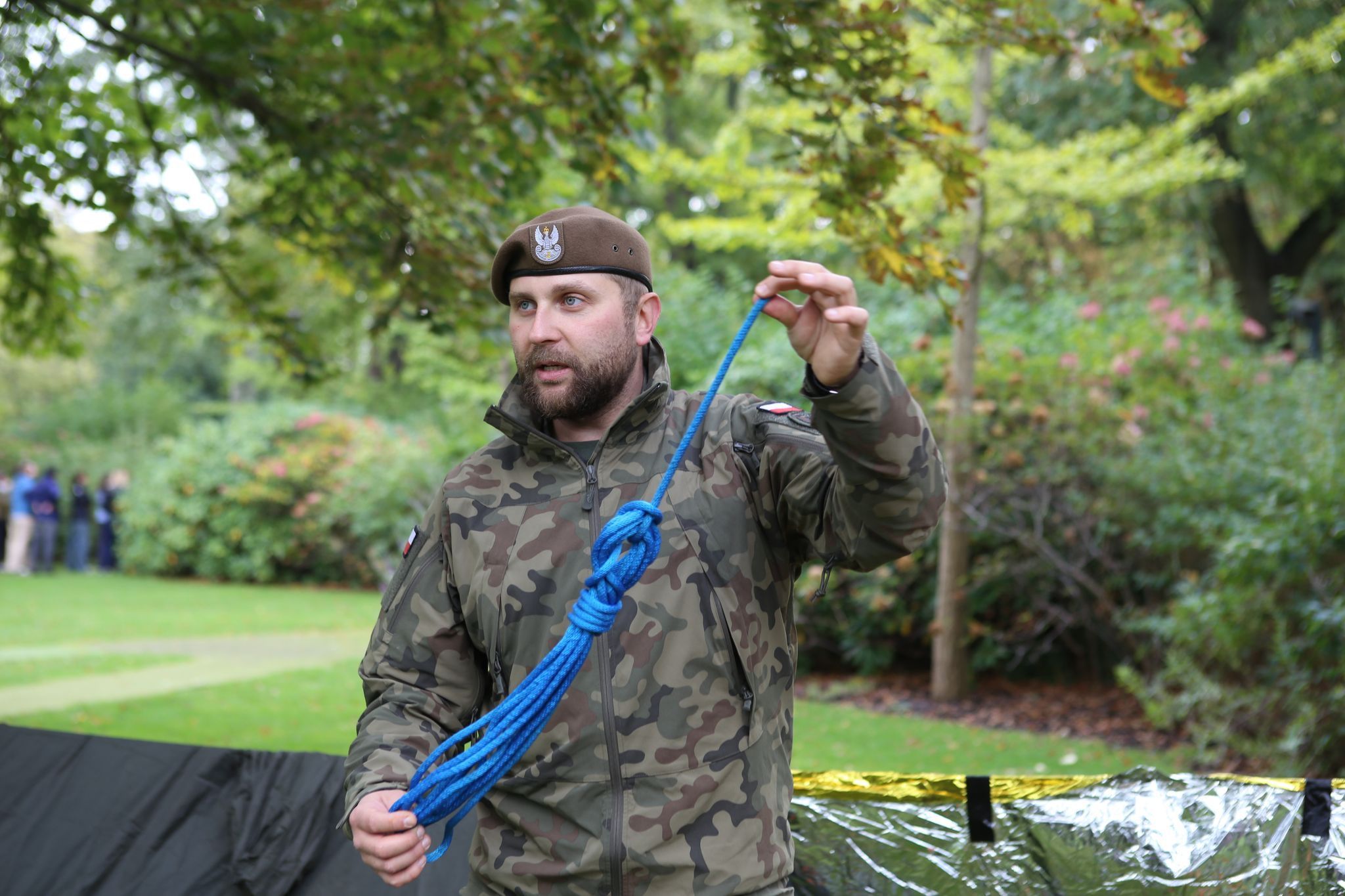 Krisentraining der polnischen Armee