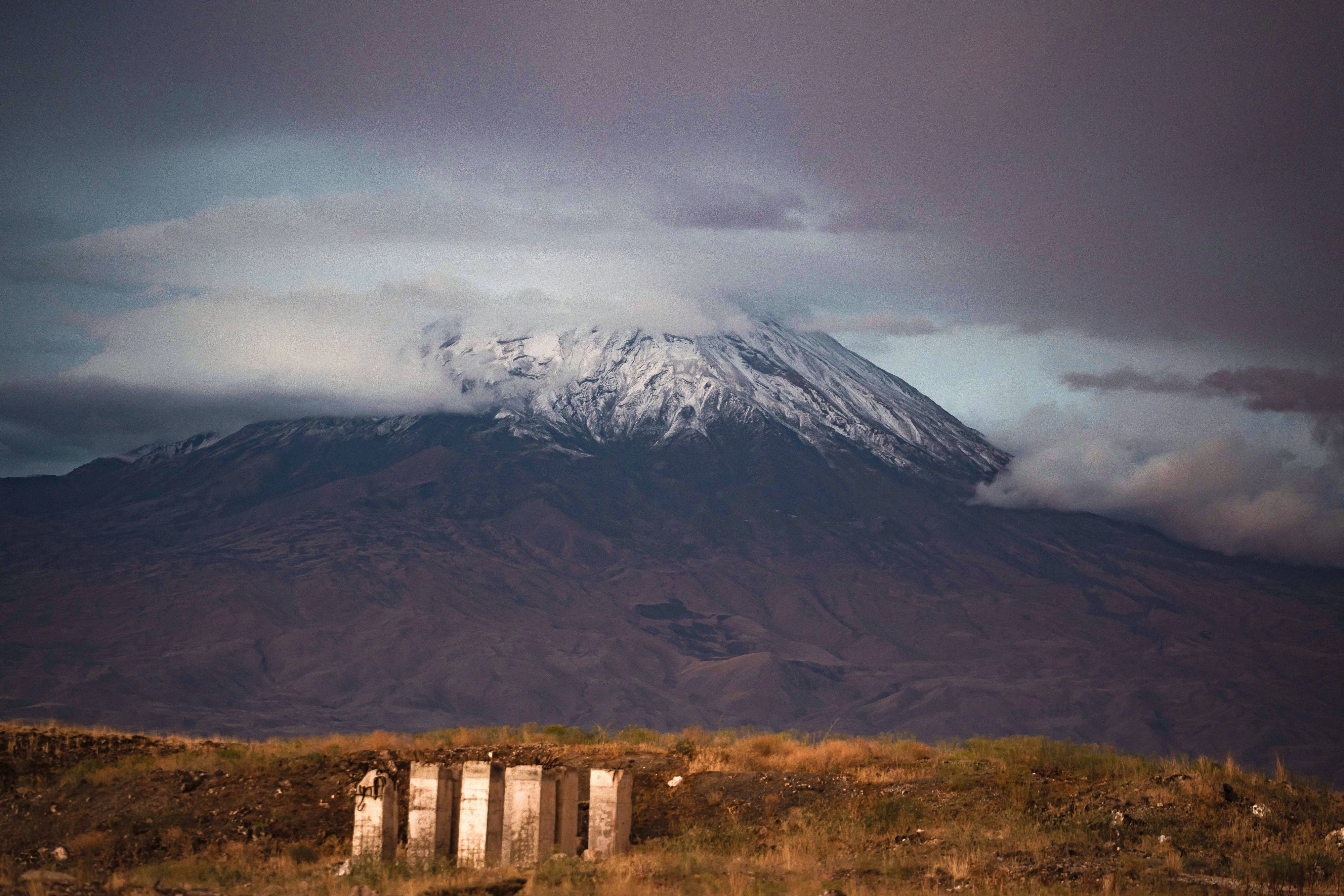 Der Berg Ararat in der Türkei.