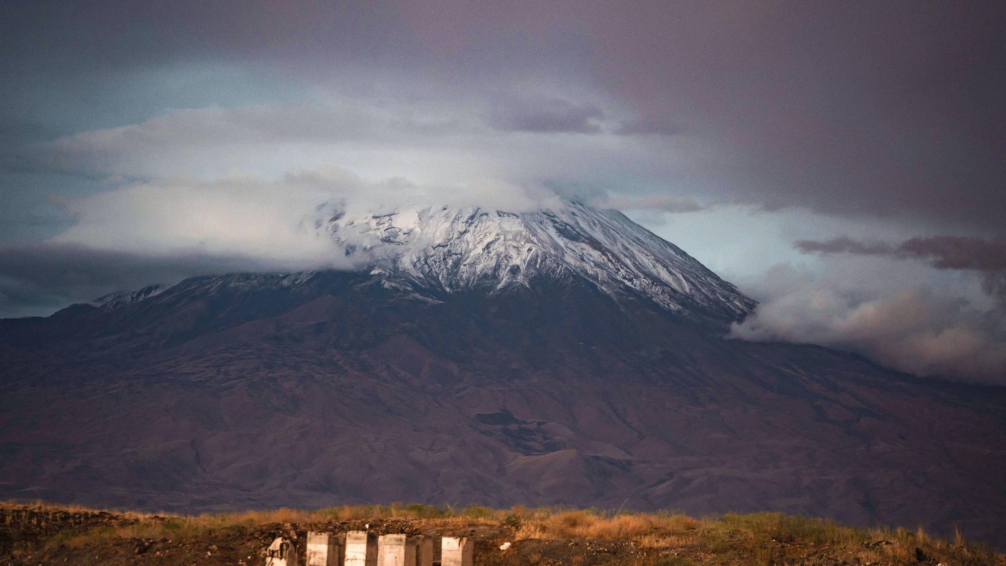 Der Berg Ararat in der Türkei.