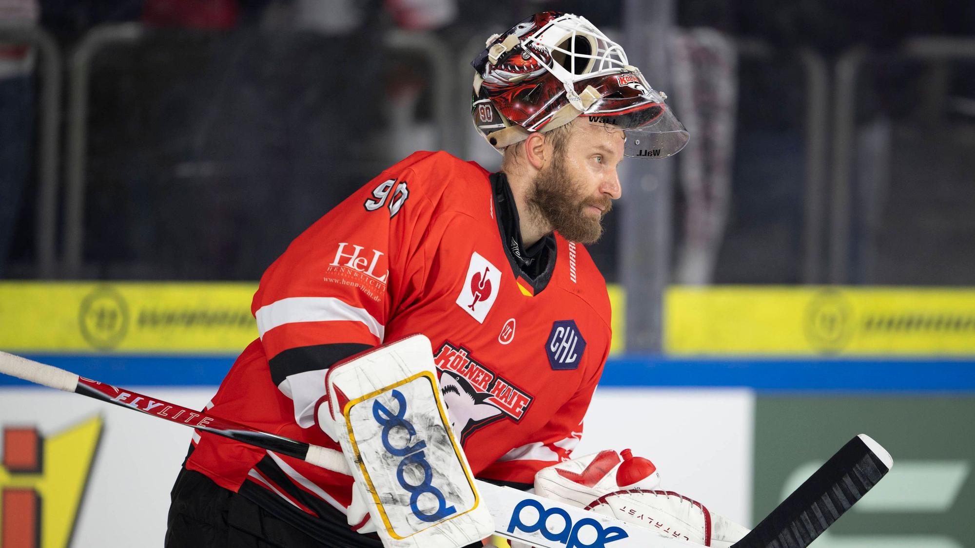 CHL Vorrunde Kölner Haie - KAC Klagenfurt Krefeld, 12.09.2026 Felix Brückmann Kölner Haie, Torwart, 90 CHL Vorrunde Kölner Haie - KAC Klagenfurt am 12.09.2026 in der Yayla Arena in Krefeld Deutschland. *** CHL Preliminary Round: Kölner Haie vs. KAC Klagenfurt, Krefeld, September 12, 2026 Felix Brückmann Kölner Haie, Goaltender, 90 CHL Preliminary Round: Kölner Haie vs. KAC Klagenfurt on September 12, 2026, at the Yayla Arena in Krefeld, Germany Copyright: xBEAUTIFULxSPORTS/AndreasxDickx