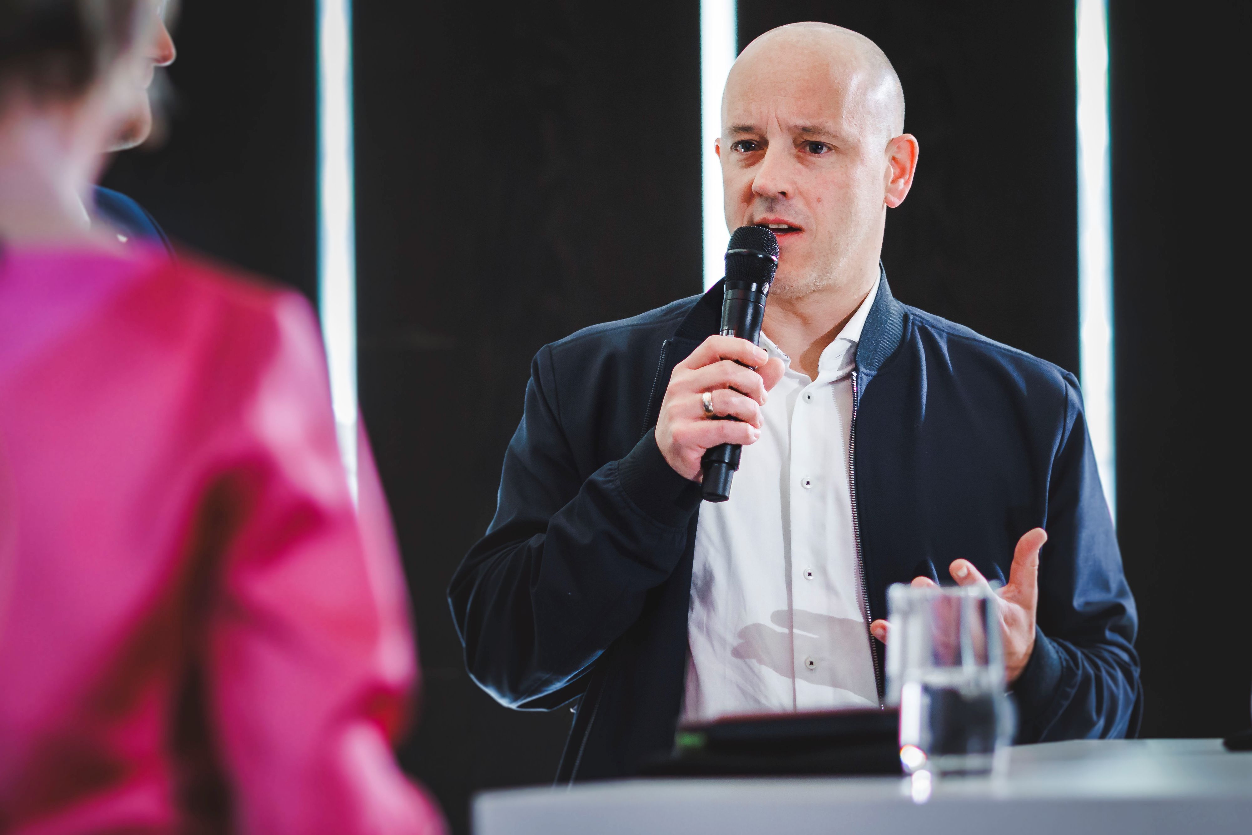 Christian Richert, Geschäftsführer von Kevee, auf der Cologne Real Future