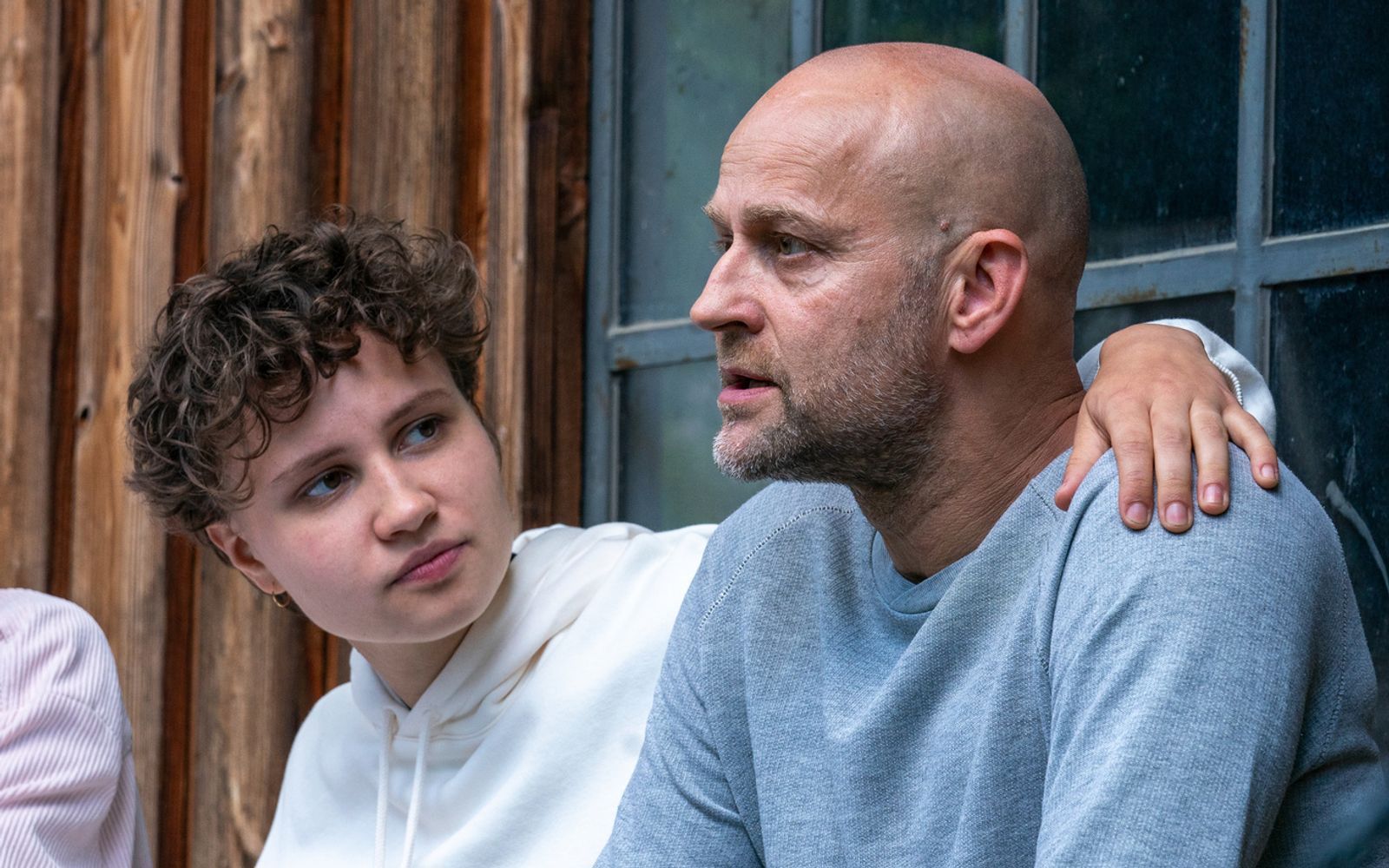 Luna Jordan spielte in „Jenseits der Spree“ die Serien-Tochter von Hauptdarsteller Jürgen Vogel. (Bild: ZDF/Oliver Feist)