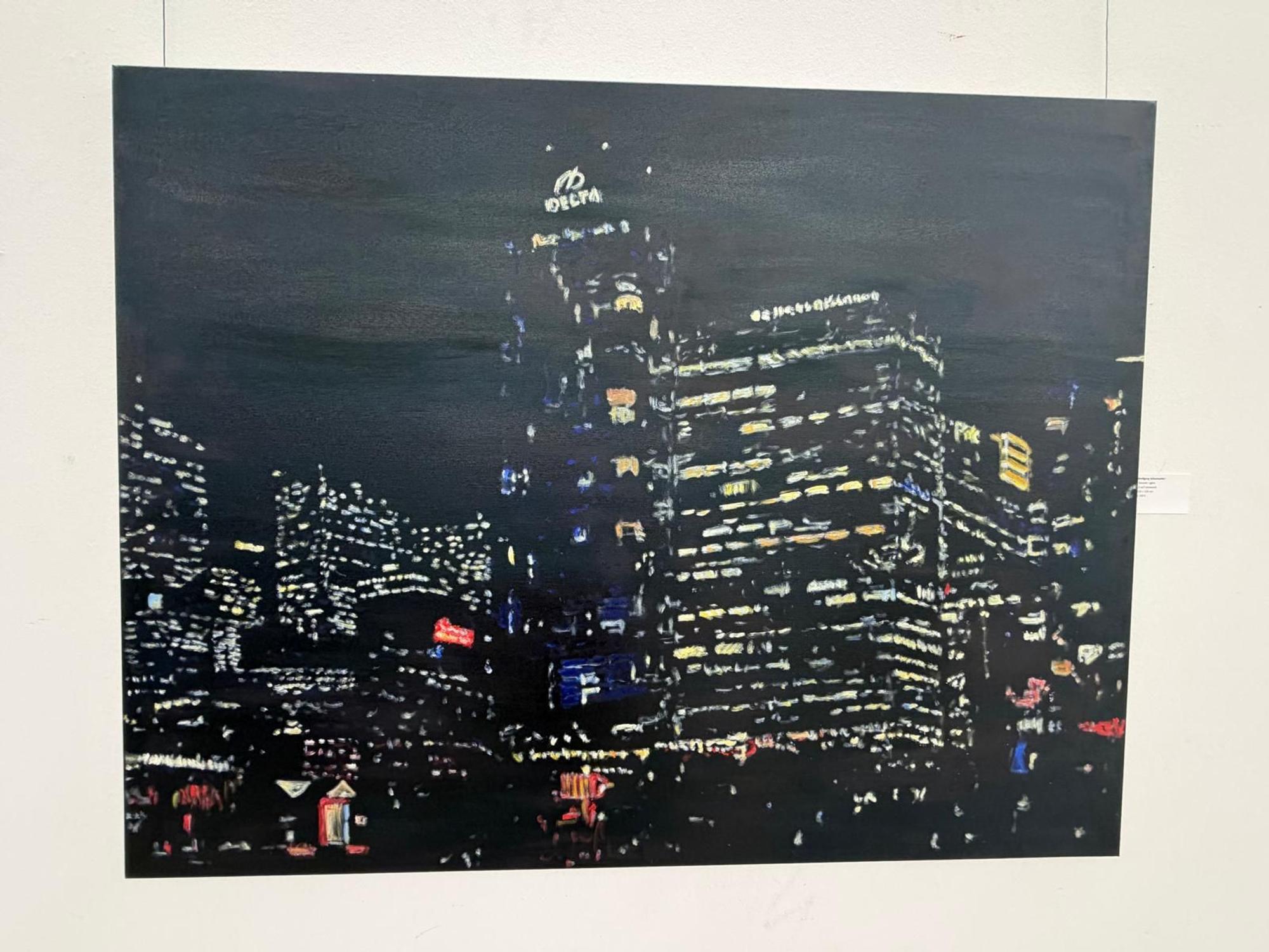 In „Toronto Lights“ zeigt Wolfgang Schumacher die Skyline der kanadischen Metropole bei Nacht, geprägt vom Licht der Stadt.