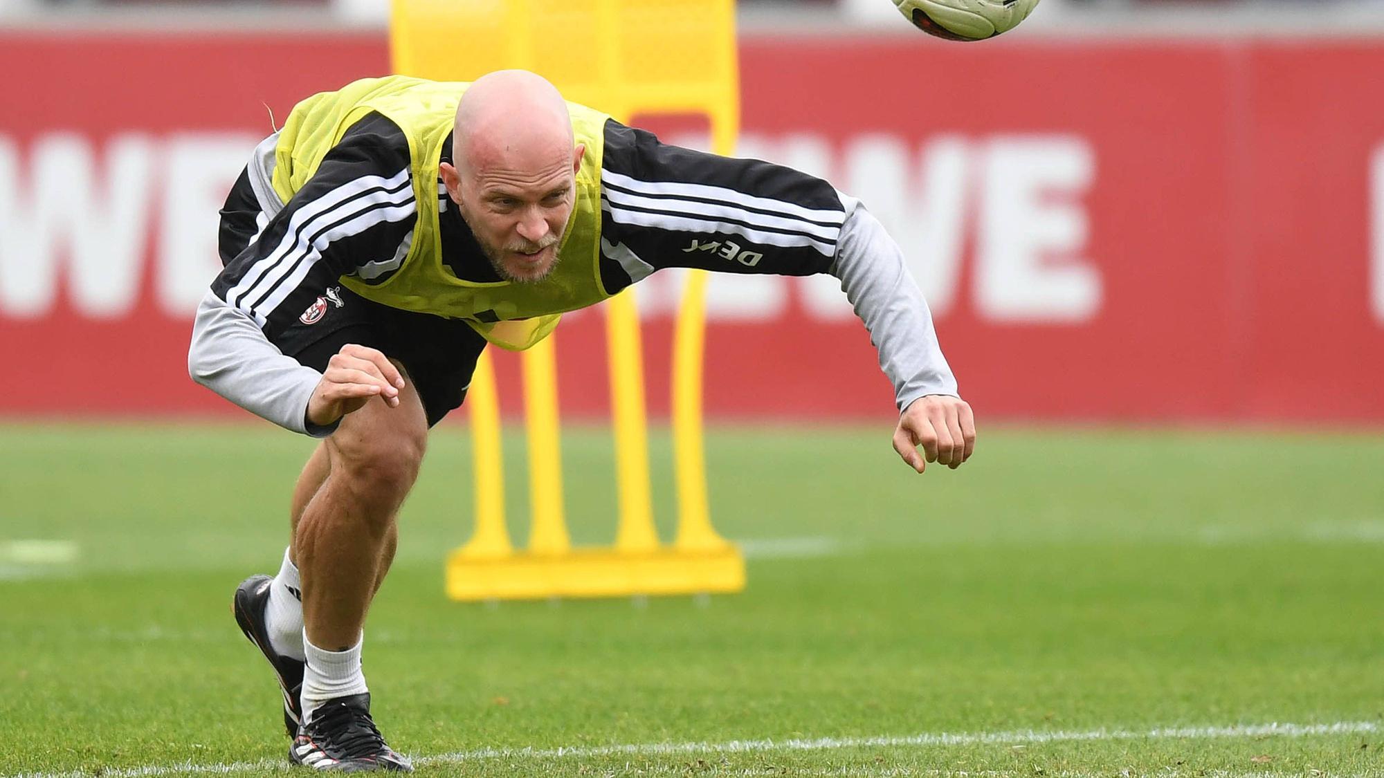 Auf dem Trainingsplatz regelmäßig am Ball: René Wagner
