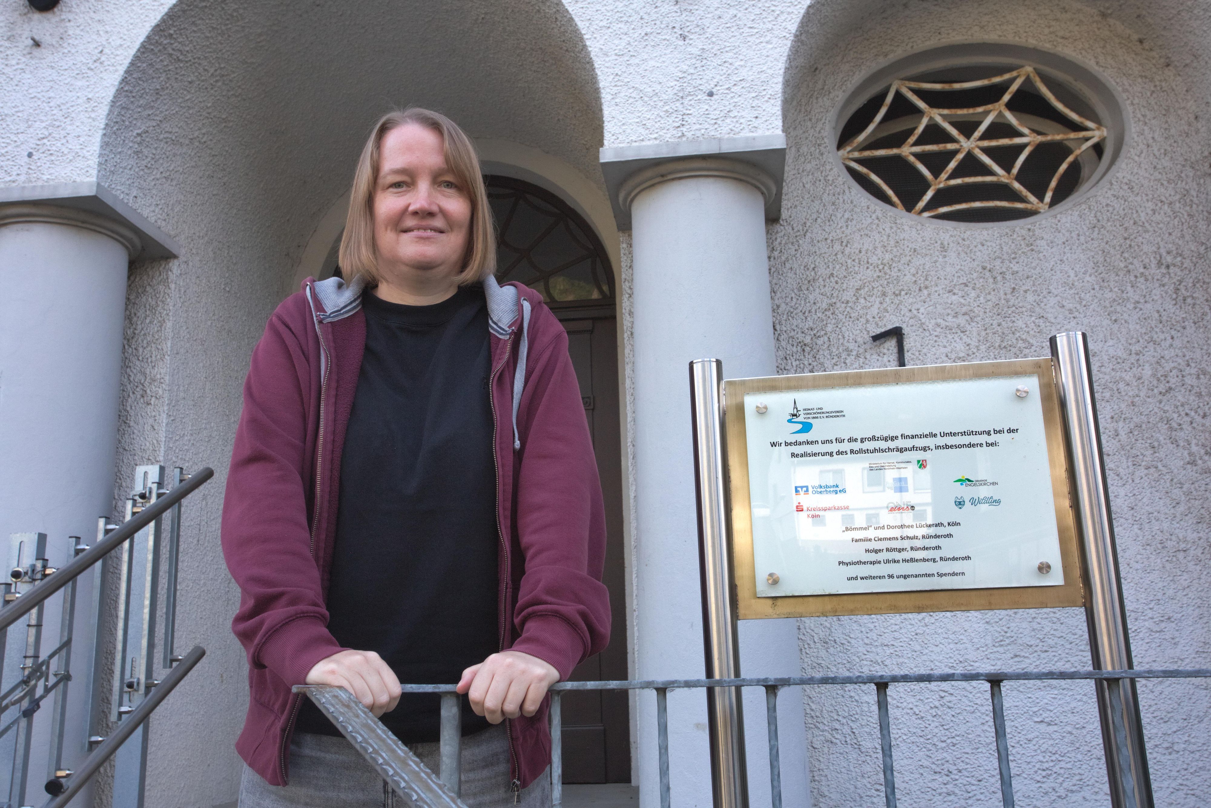 Das Foto zeigt Lara Schroeter, neue Koordinatorin des Netzwerks
gegen Rechts in Oberberg.