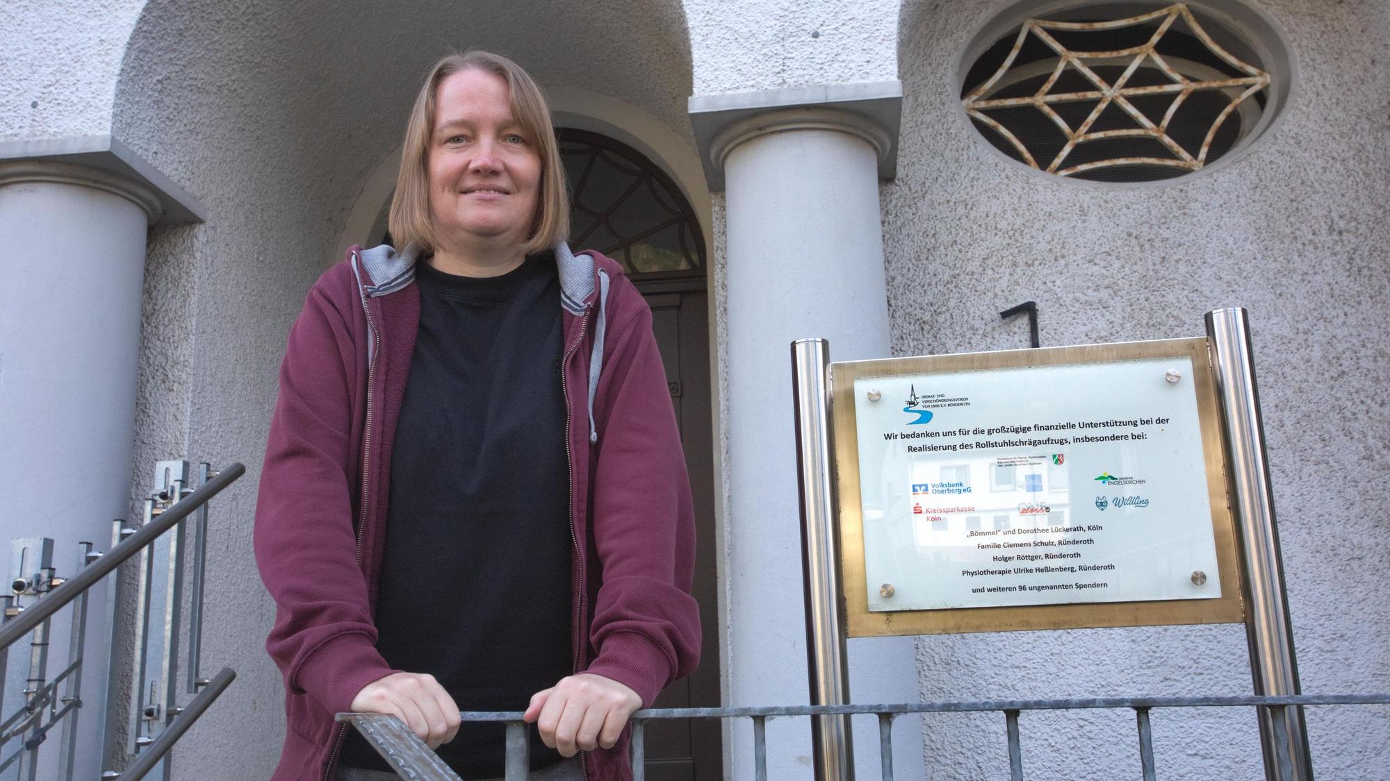 Das Foto zeigt Lara Schroeter, neue Koordinatorin des Netzwerks
gegen Rechts in Oberberg.