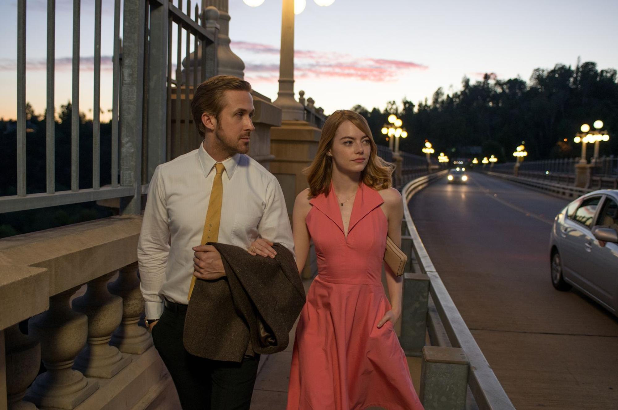 Lieben und leiden in Hollywood: Mia (Emma Stone) und Seb (Ryan Gosling) haben große Träume. (Bild: Studiocanal / Dale Robinette)