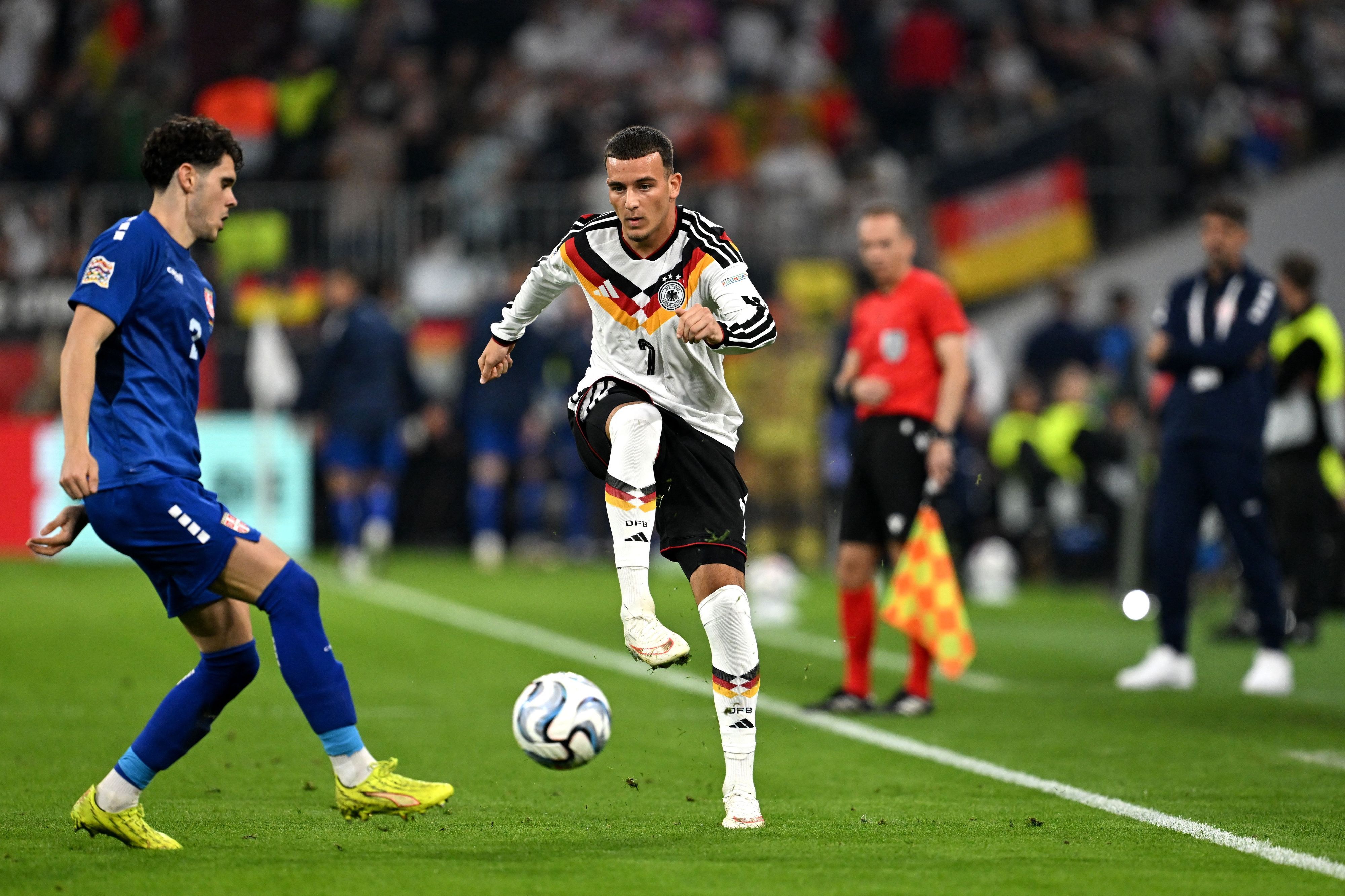 Für Deutschland am Ball: Said El Mala.