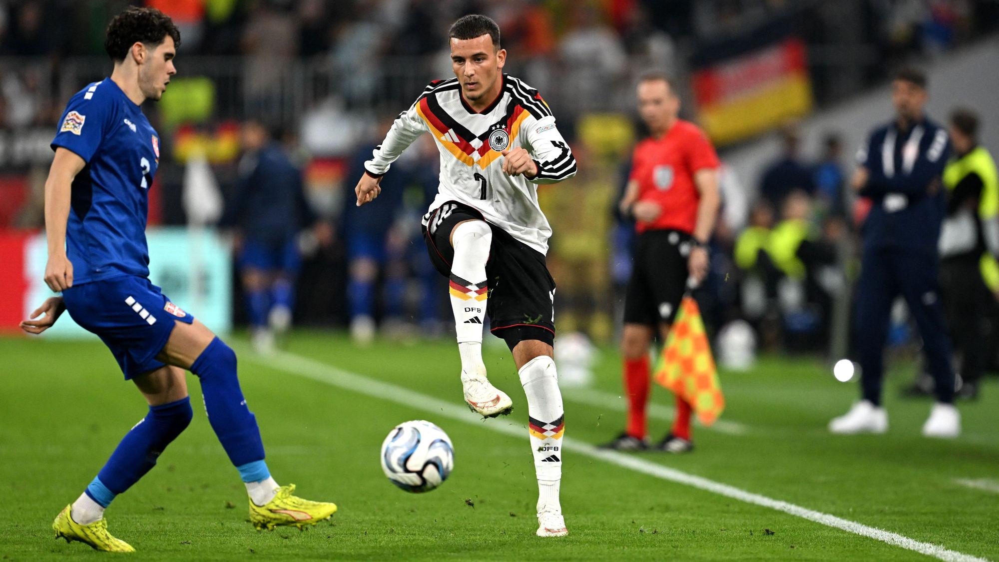 Für Deutschland am Ball: Said El Mala.