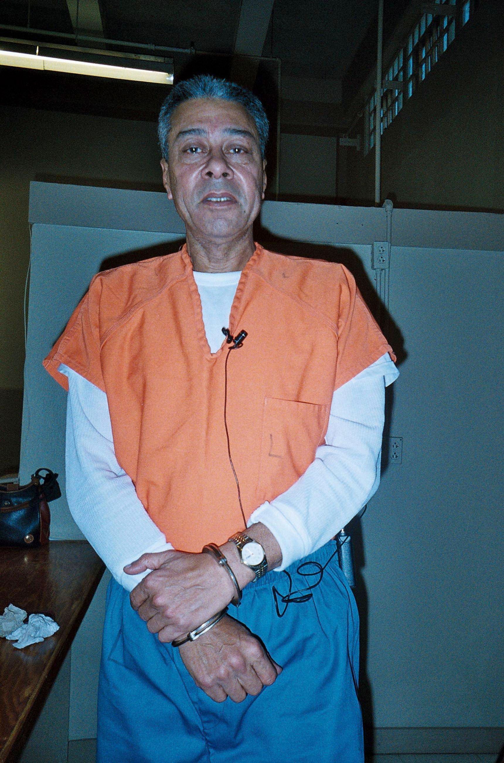 Angel Nieves Díaz im Gefängnis.