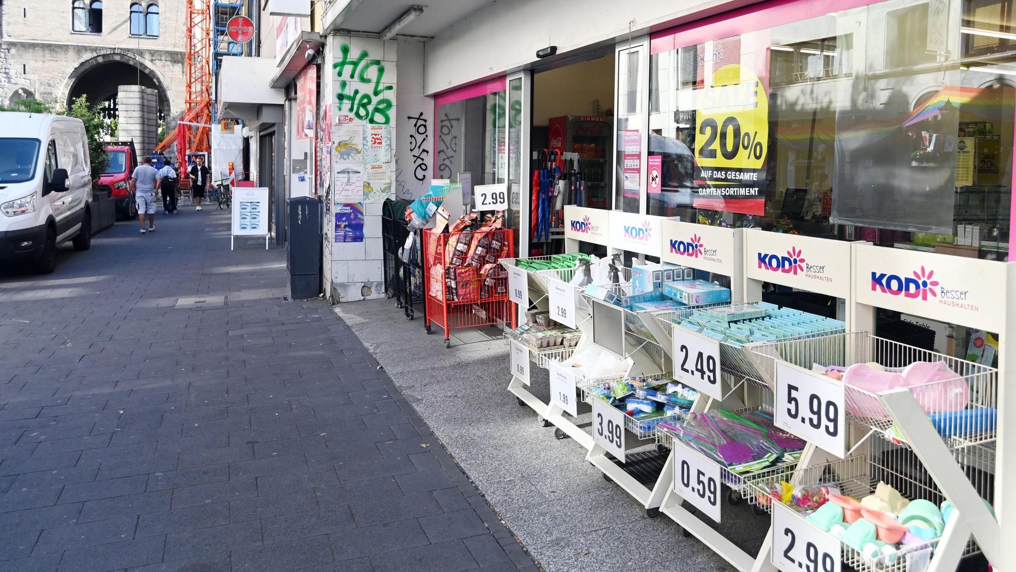 Die Kodi-Filiale auf dem Eigelstein bleibt erhalten.