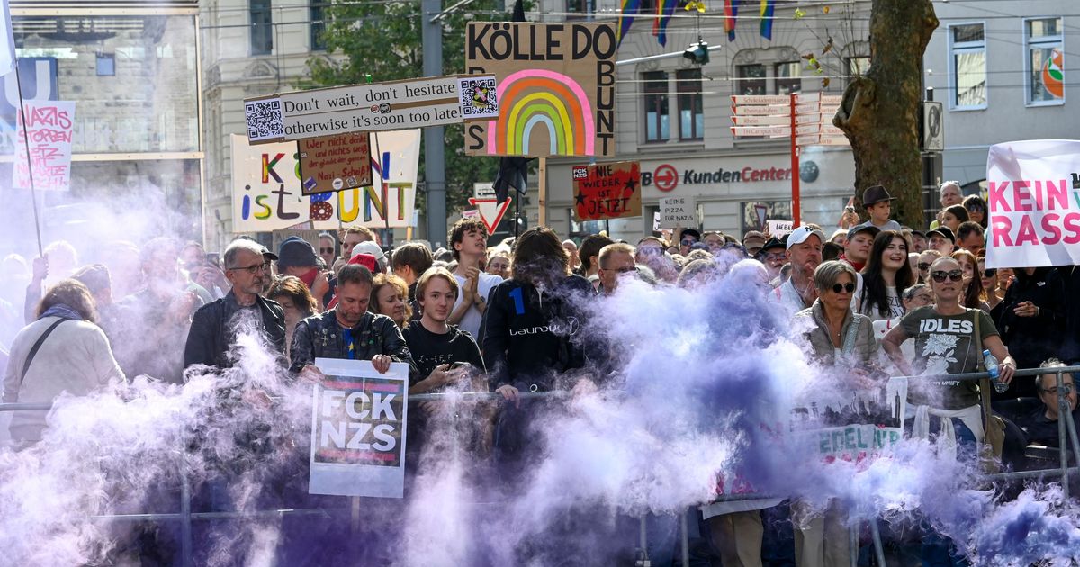 Demonstrationen in Köln: Aufzug von AfD-nahem Bündnis gescheitert – Chaos in der Südstadt