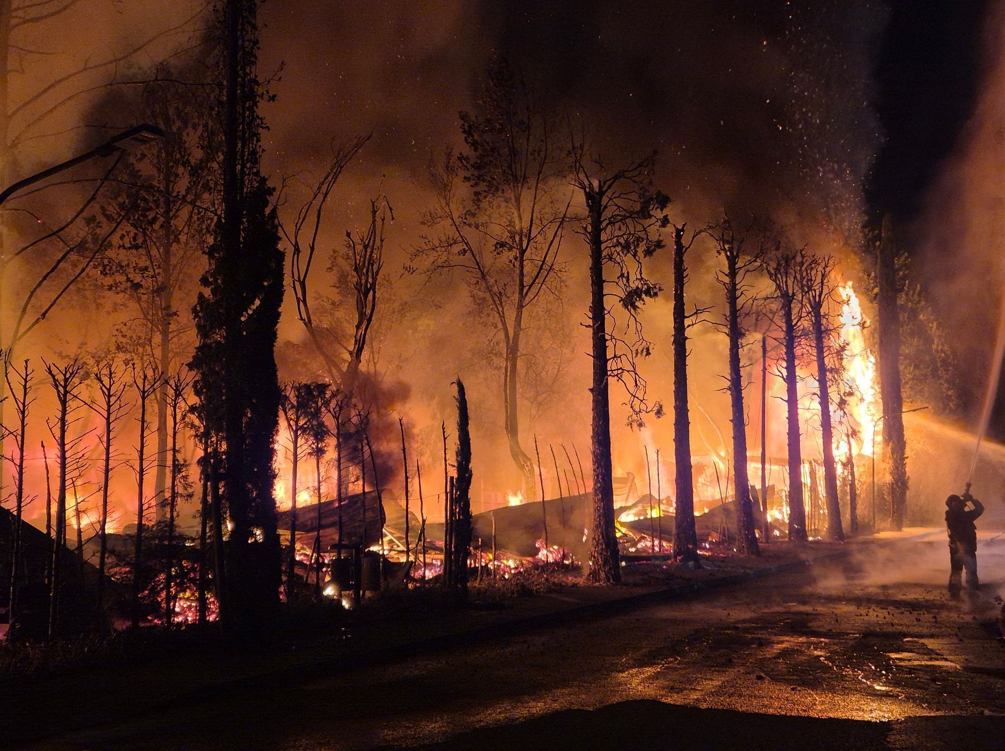 Brand auf Campingplatz am Gardasee