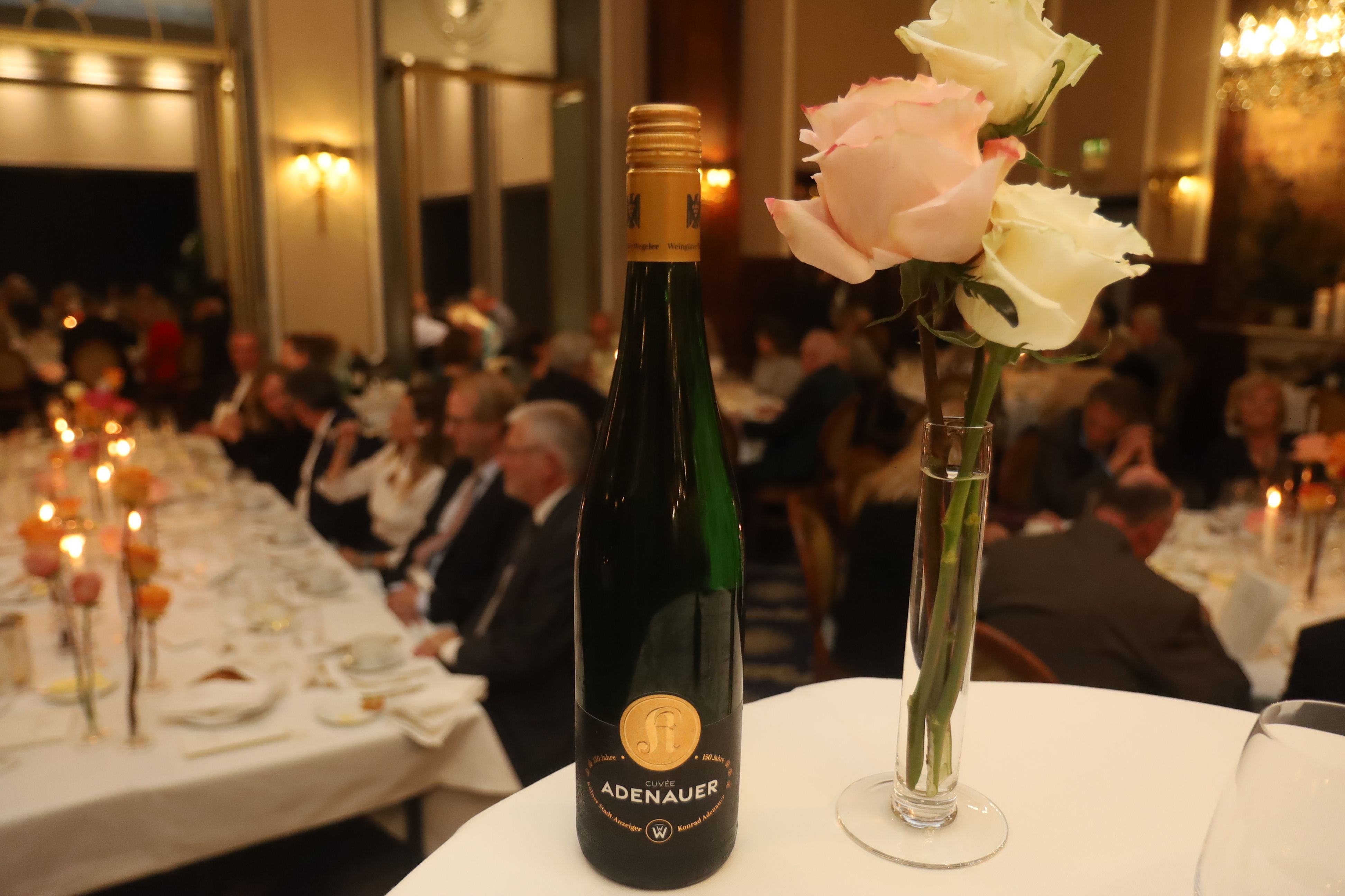 Konrad Adenauer und Kölner Stadt-Anzeiger: Beides wurde im Excelsior Hotel Ernst gefeiert.
