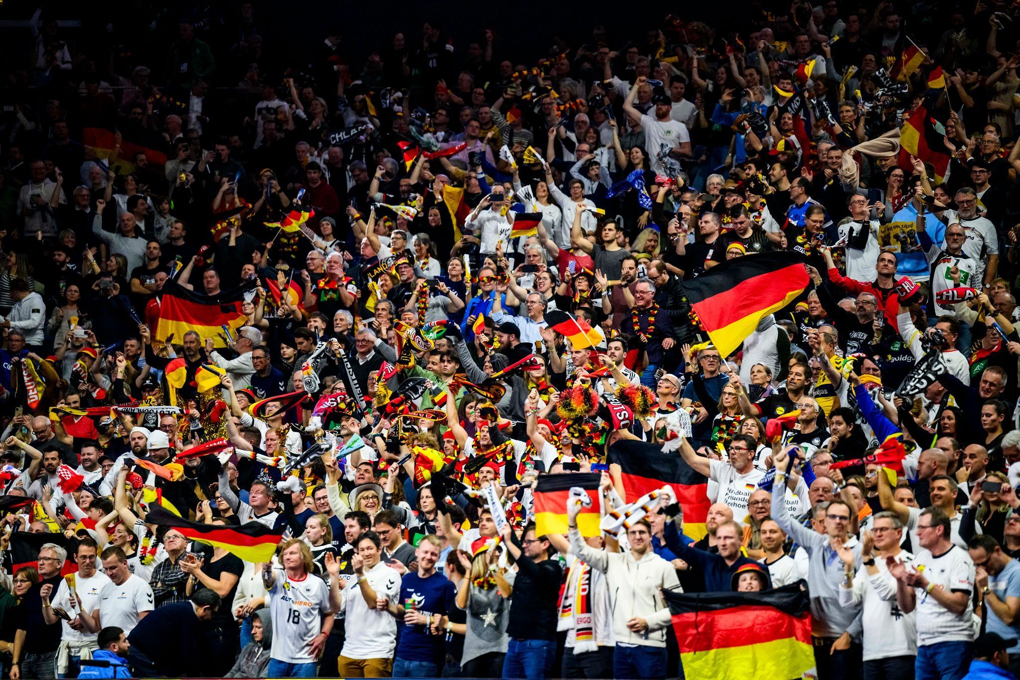 Deutschland-Fans in Köln