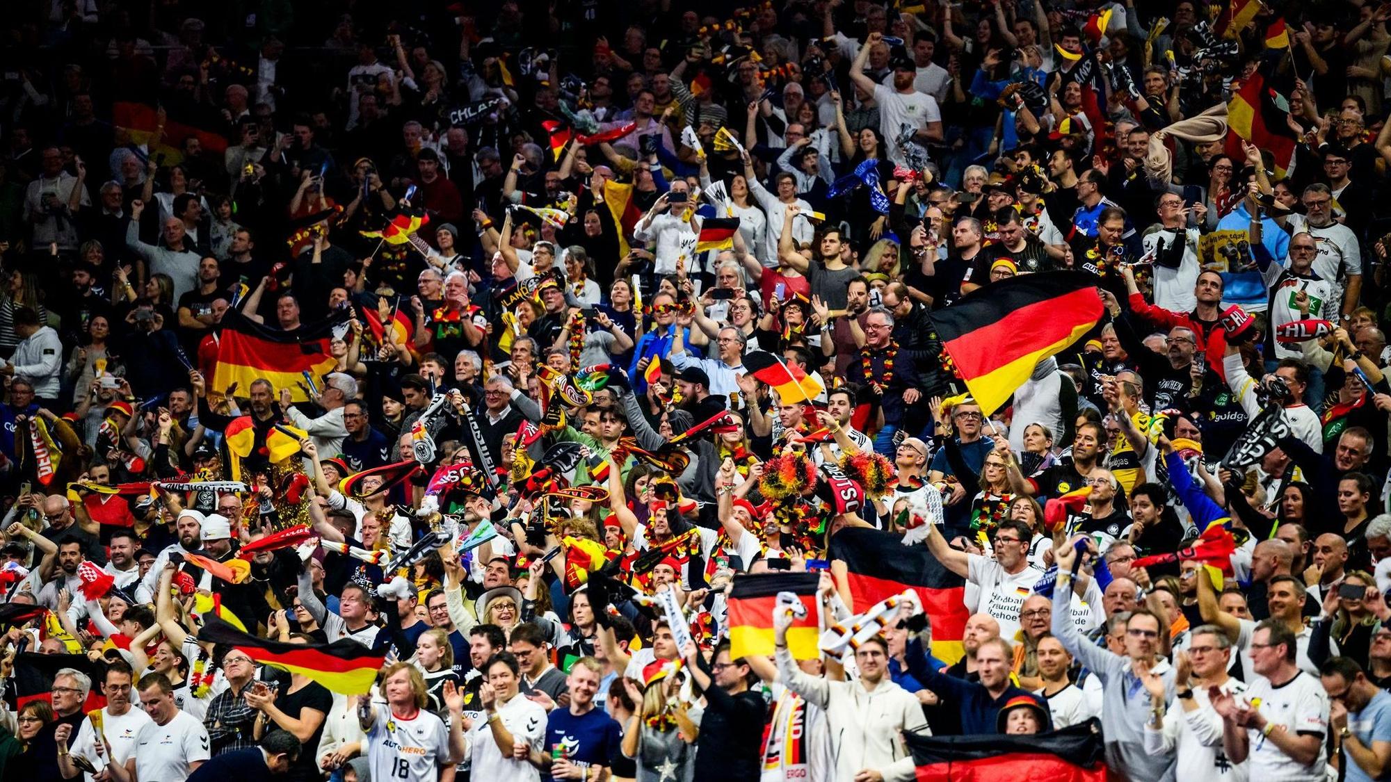 Deutschland-Fans in Köln