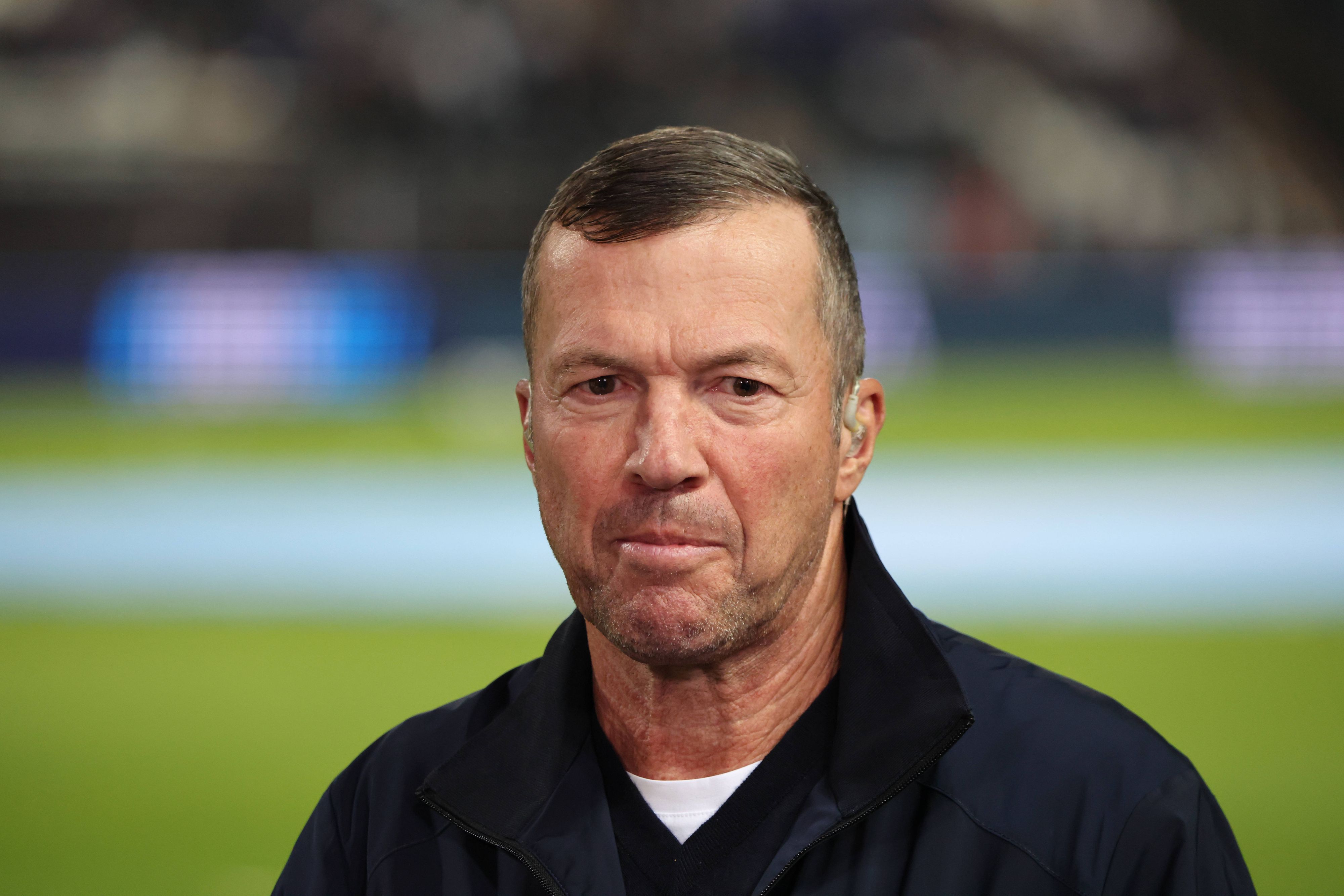 Lothar Matthäus war als TV-Experte für RTL am Mikrofon.