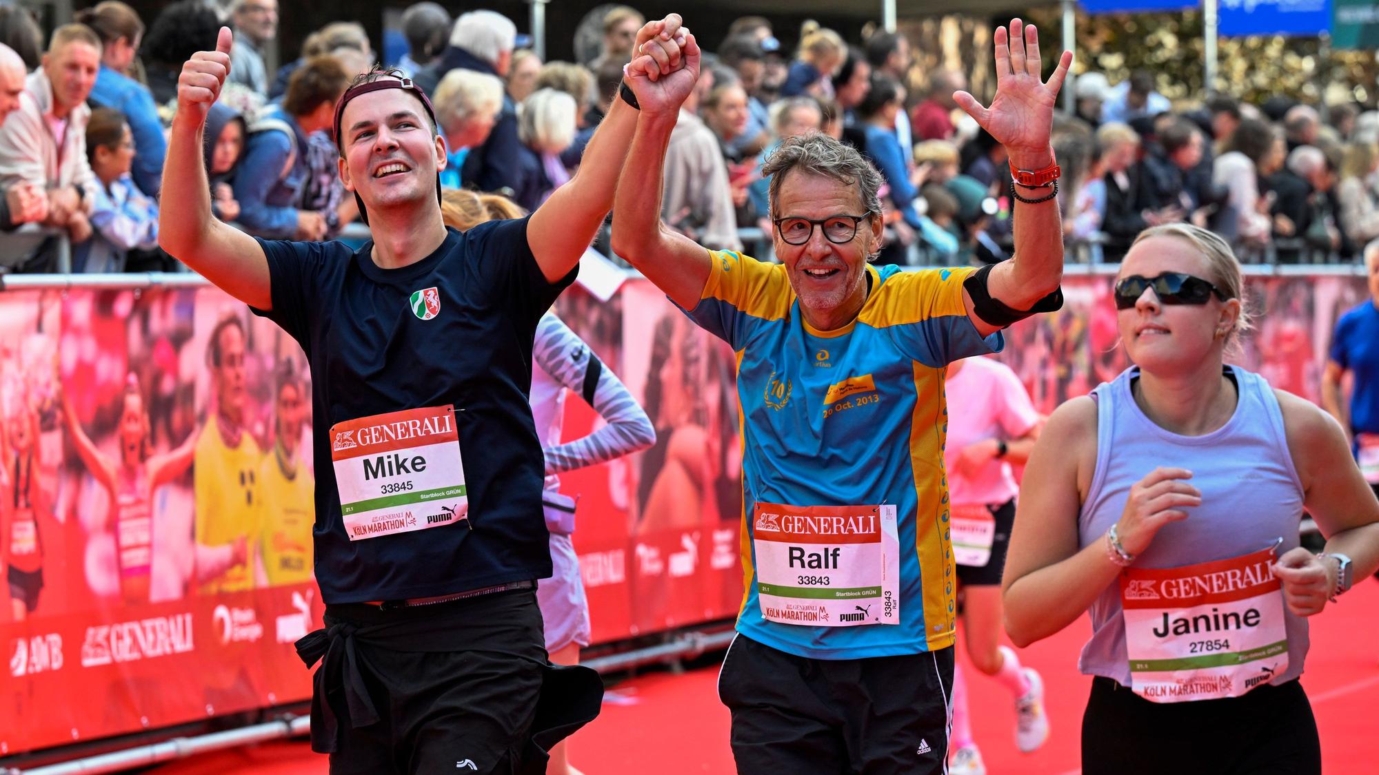 04.10.2026, Köln: Am 28. Generali Köln Marathon nehmen 41.000 Läuferinnen und Läufer teil. Foto: Uwe Weiser