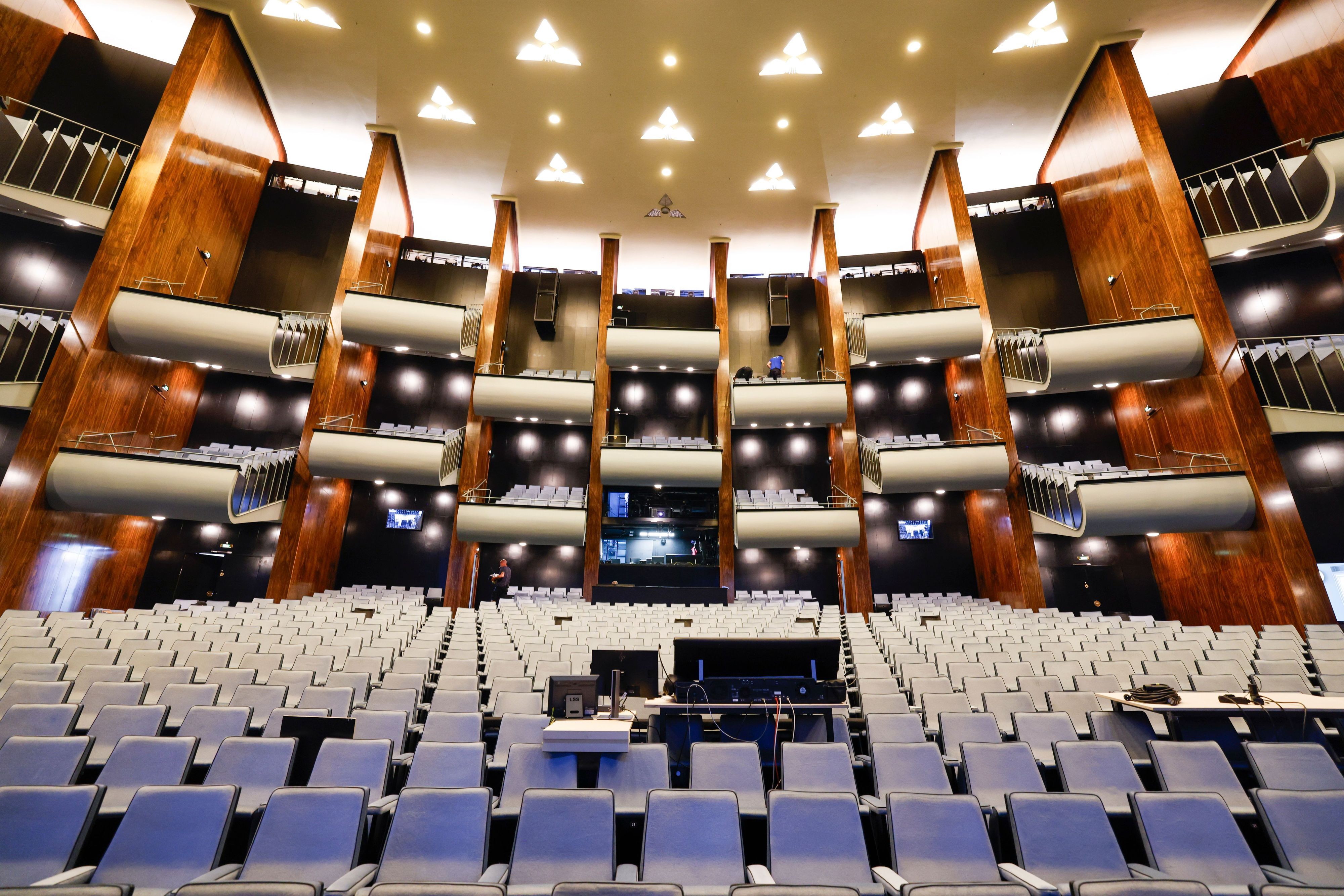 Der Zuschauerraum der sanierten Kölner Oper