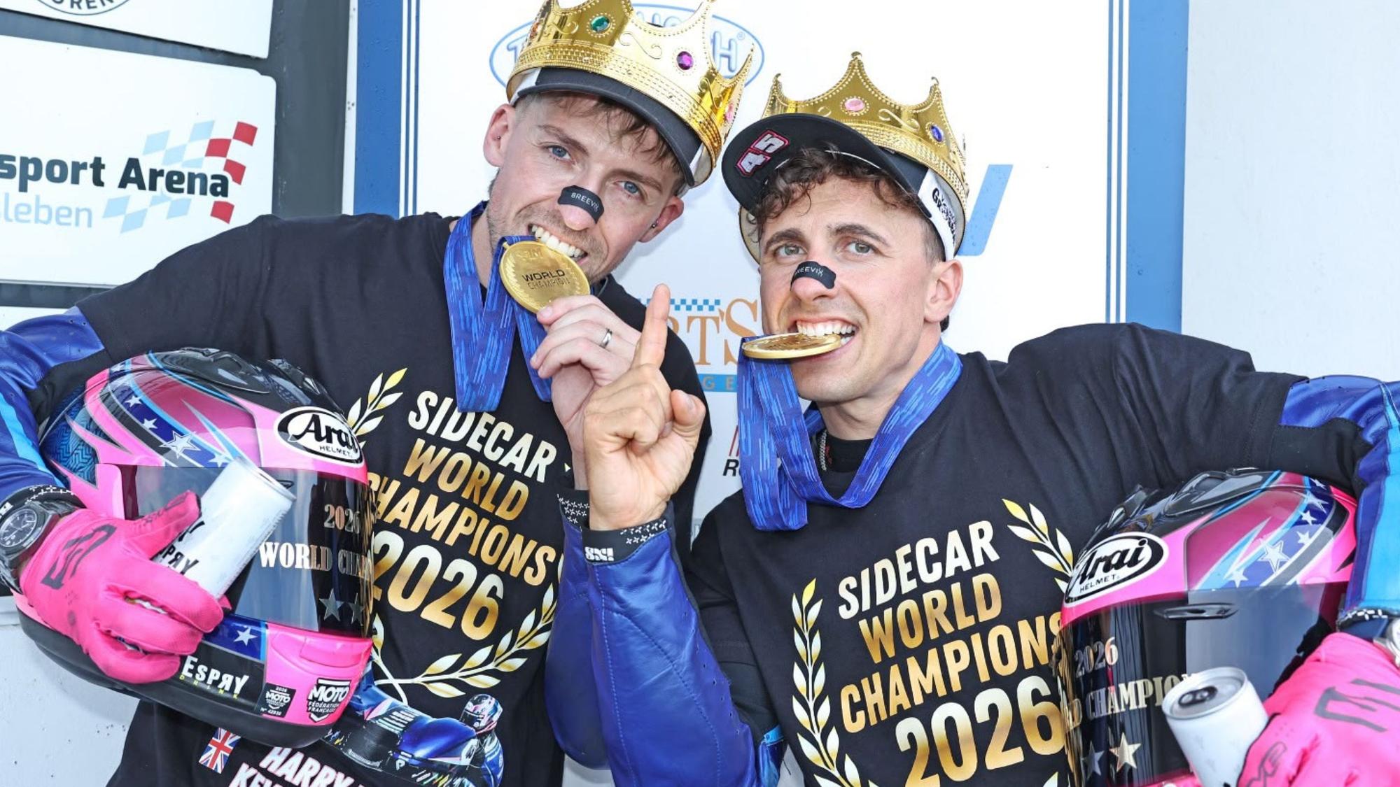 Zwei erfolgreiche Motorsportler
